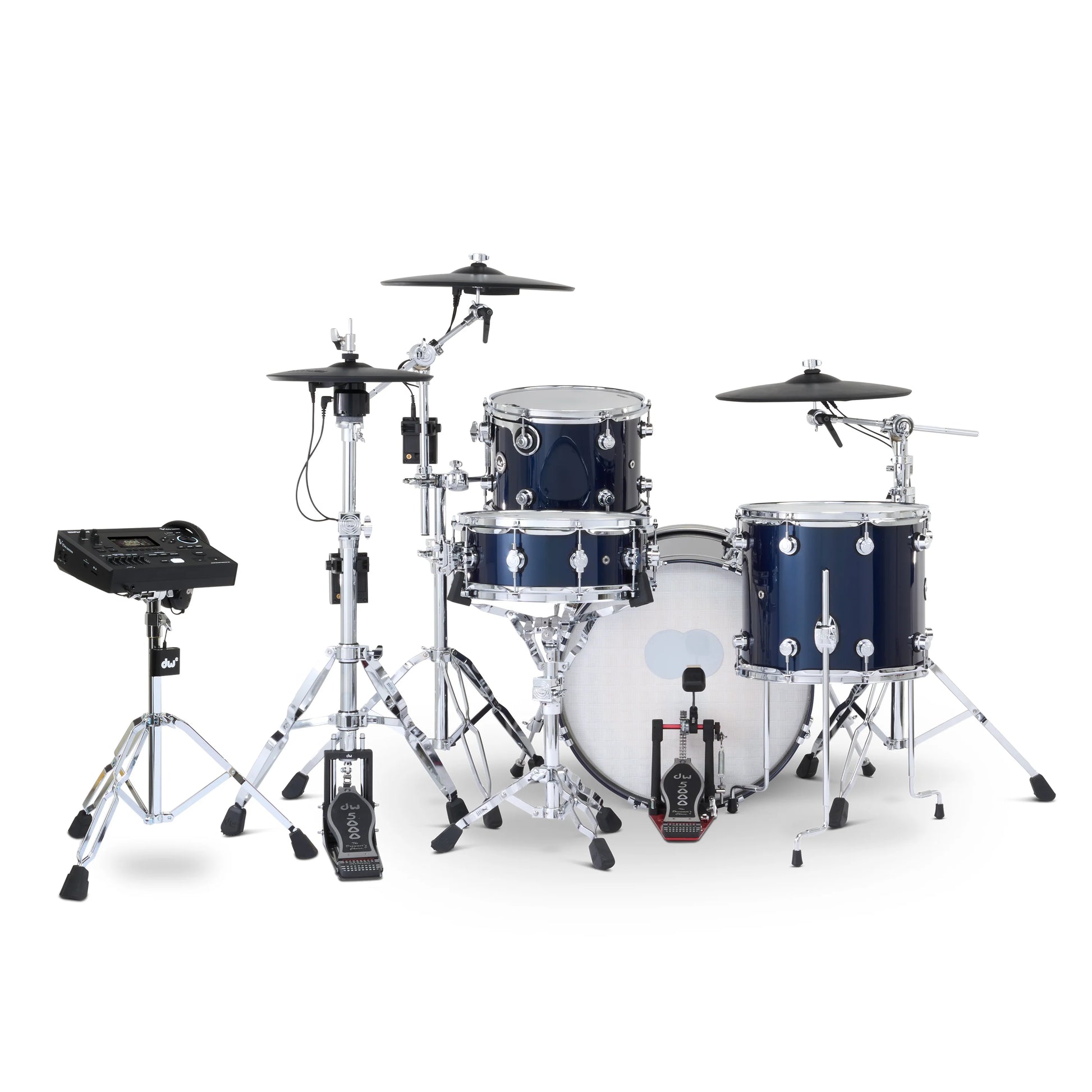 Trống Cơ DW DWe Drum Kit Bundle 4-Piece w/Roland V-Cymbals + V51 Module (20/12/14/14) - Việt Music
