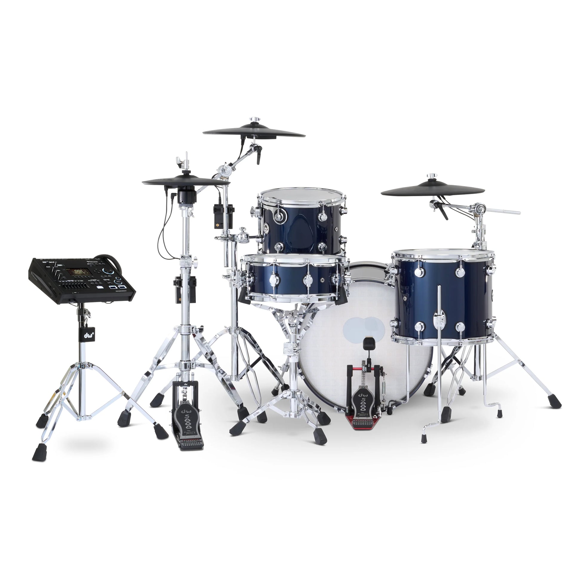 Trống Cơ DW DWe Drum Kit Bundle 4-Piece w/Roland V-Cymbals + V71 Module (20/12/14/14) - Việt Music