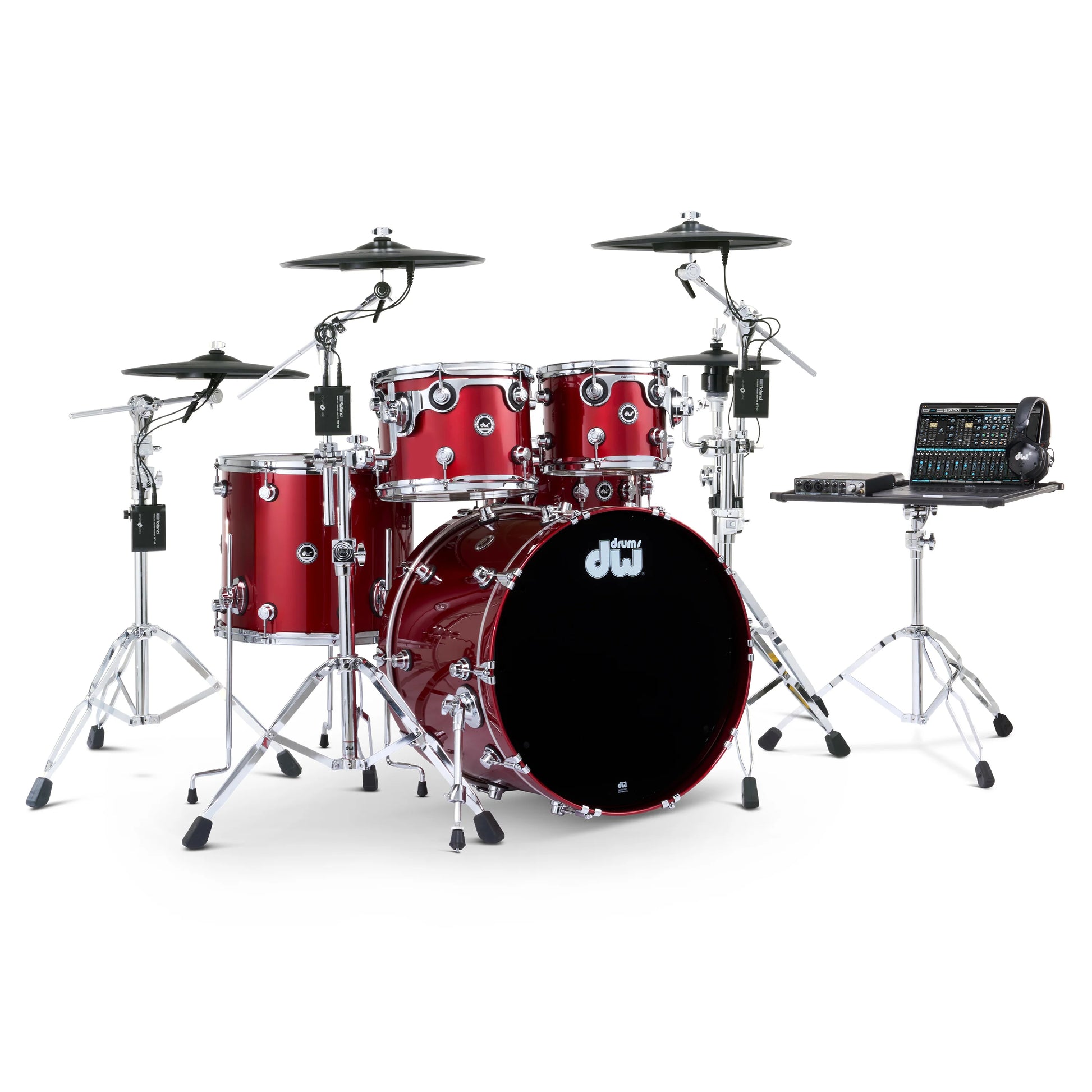 Trống Cơ DW DWe Drum Kit Bundle 5-Piece w/Roland V-Cymbals (22/10-12/16/14) - Việt Music