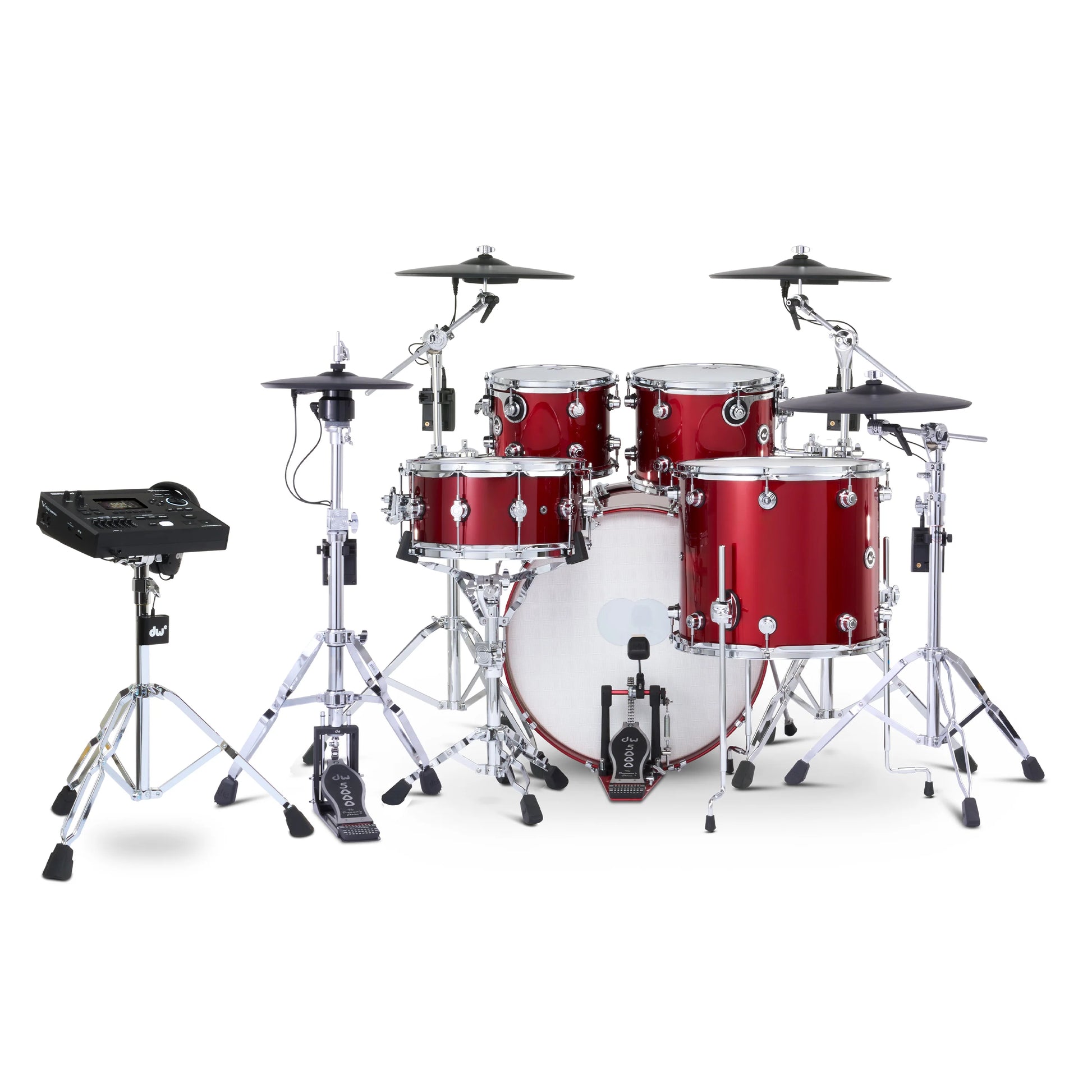 Trống Cơ DW DWe Drum Kit Bundle 5-Piece w/Roland V-Cymbals + V51 Module (22/10-12/16/14) - Việt Music
