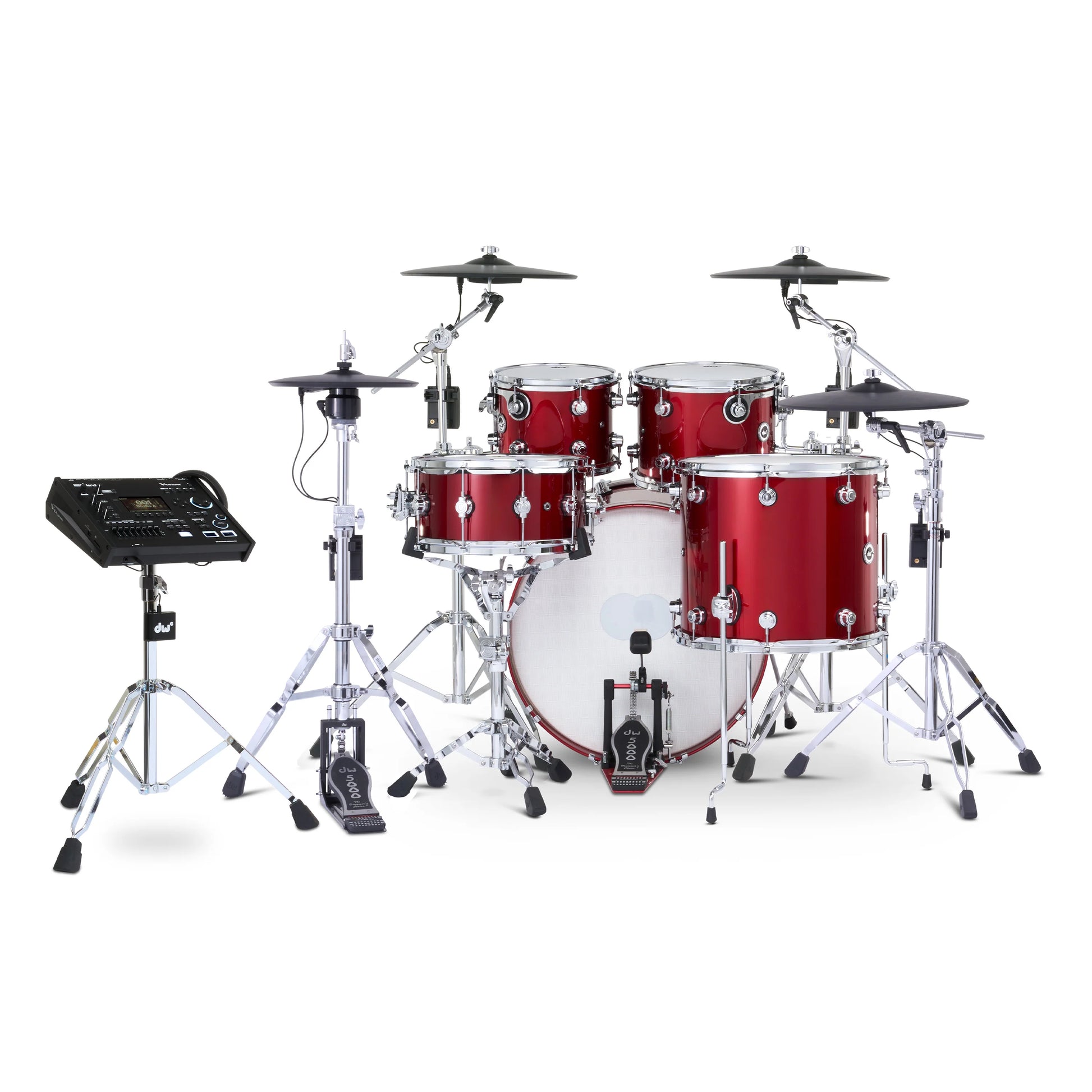 Trống Cơ DW DWe Drum Kit Bundle 5-Piece w/Roland V-Cymbals + V71 Module (22/10-12/16/14) - Việt Music