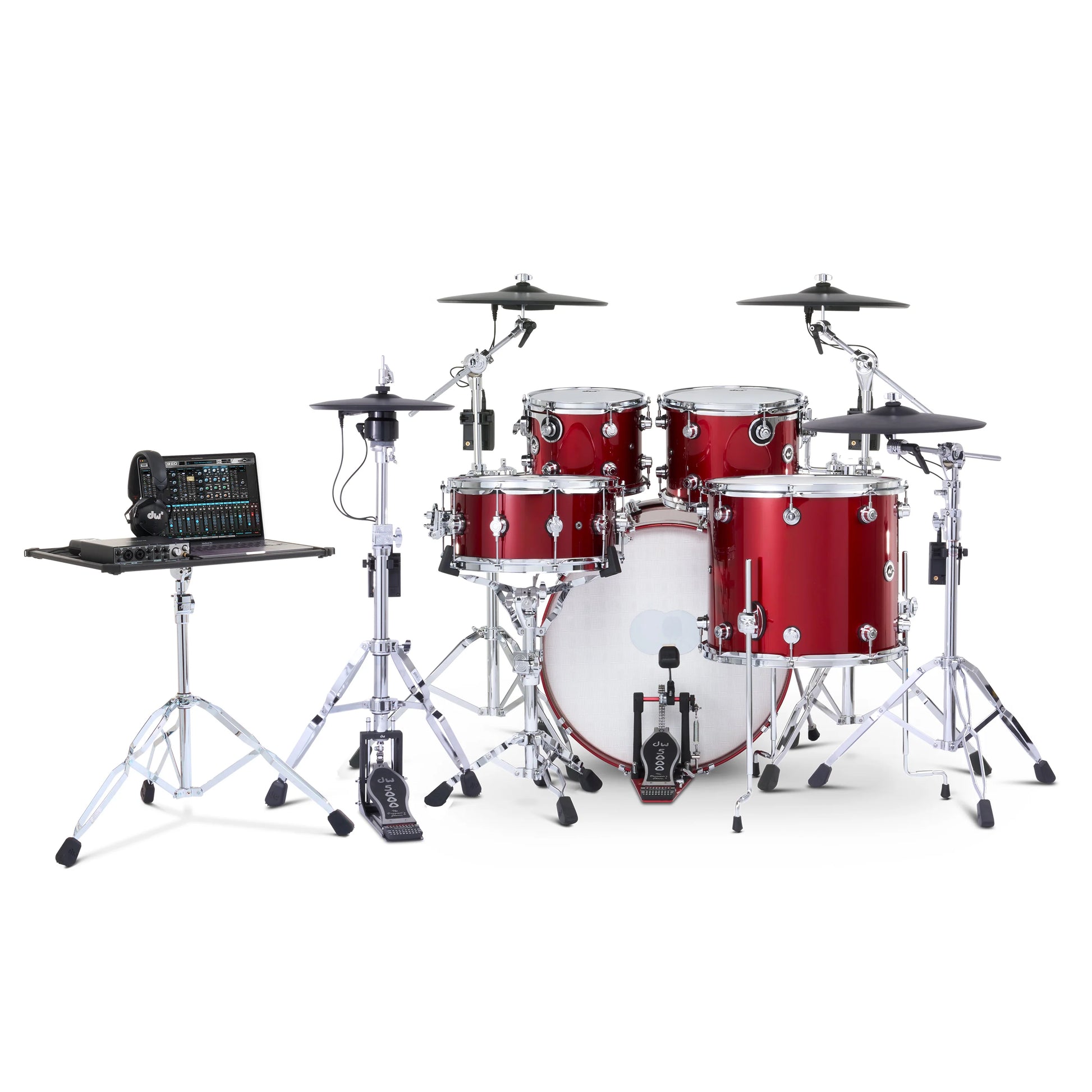 Trống Cơ DW DWe Drum Kit Bundle 5-Piece w/Roland V-Cymbals (22/10-12/16/14) - Việt Music