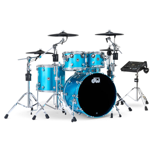 Trống Cơ DW DWe Drum Kit Bundle 5-Piece w/Roland V-Cymbals + V71 Module (22/10-12/16/14)