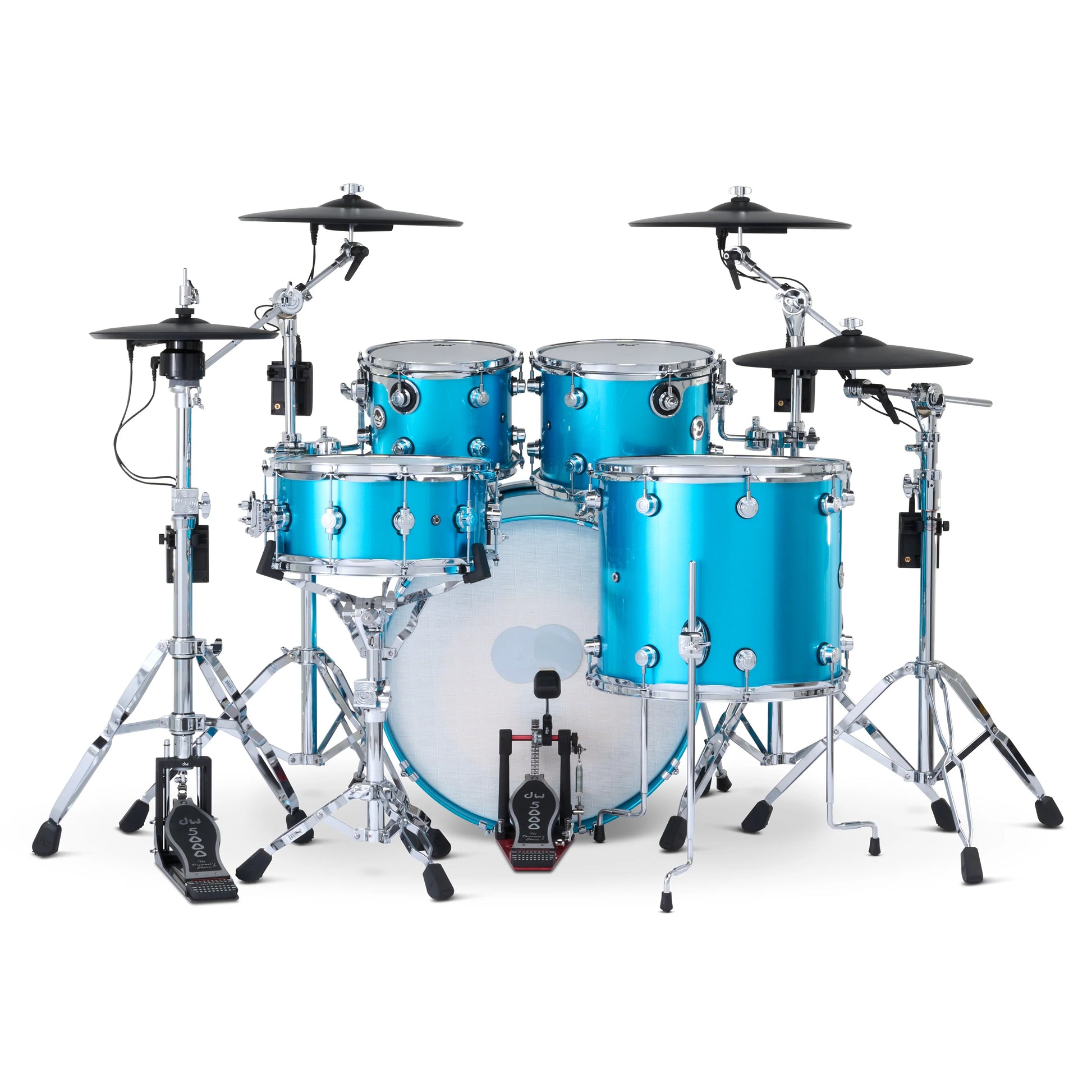 Trống Cơ DW DWe Drum Kit Bundle 5-Piece w/Roland V-Cymbals (22/10-12/16/14) - Việt Music
