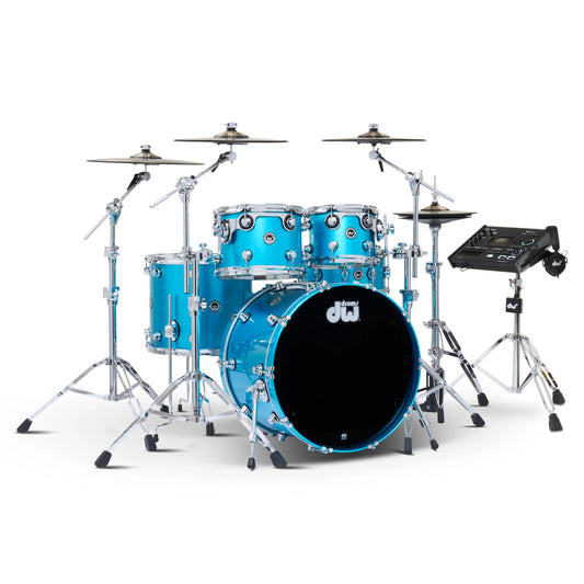 Trống Cơ DW DWe Drum Kit Bundle 5-Piece w/DWe Cymbals + V71 Module (22/10-12/16/14)