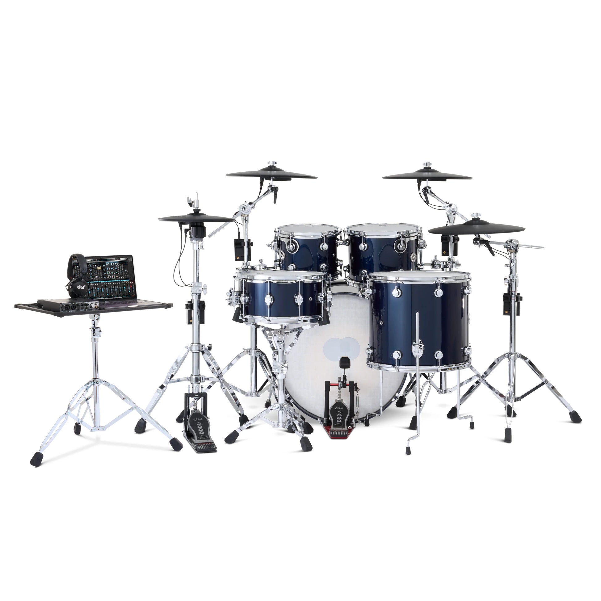 Trống Cơ DW DWe Drum Kit Bundle 5-Piece w/Roland V-Cymbals (22/10-12/16/14) - Việt Music