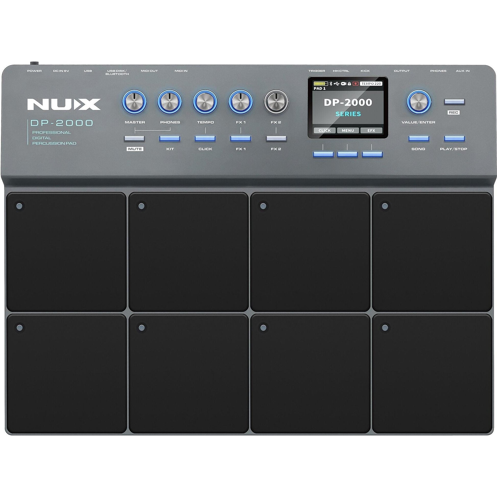 Trống Điện Tử Nux DP-2000 Percussion Pad - Việt Music