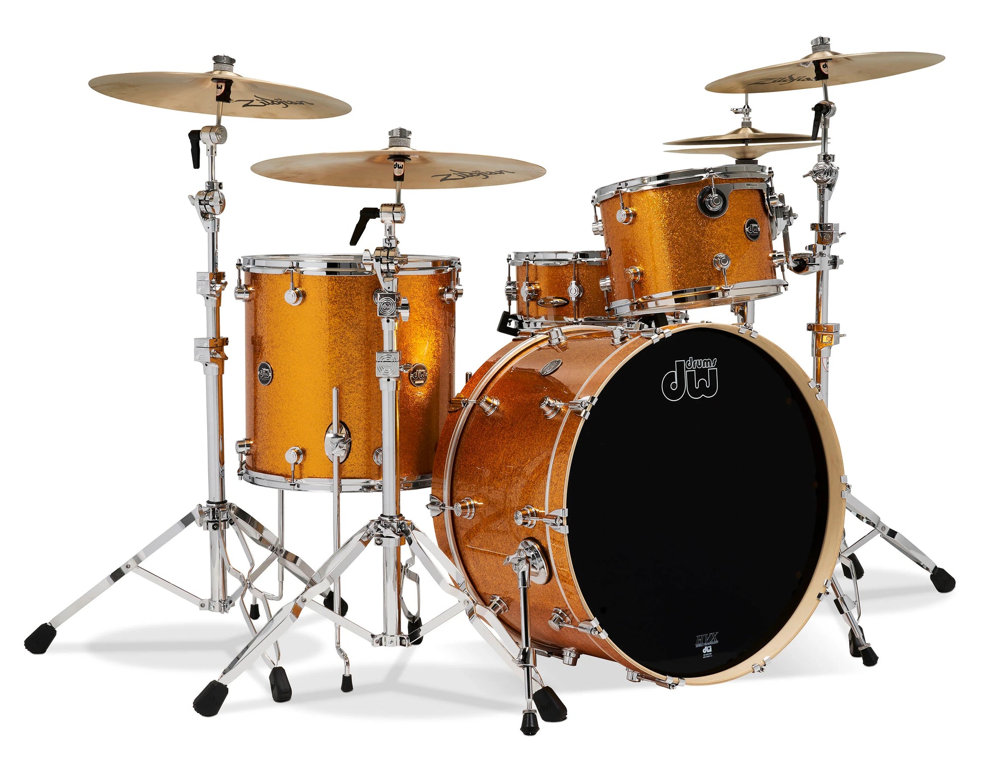 Trống Cơ DW Performance Series 4-Piece Kit w/Snare (22/12/16/14) - Việt Music