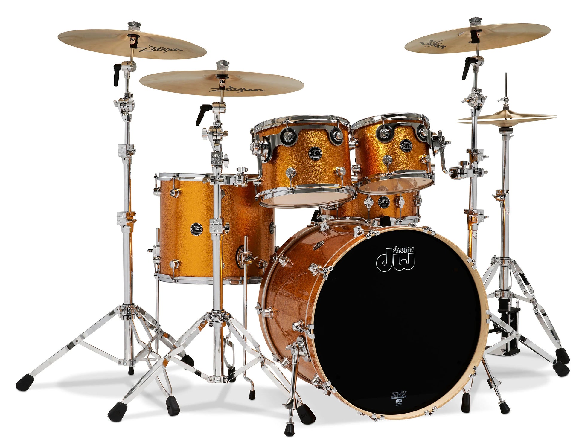 Trống Cơ DW Performance Series 5-Piece Kit (22/10-12/16/14) - Việt Music