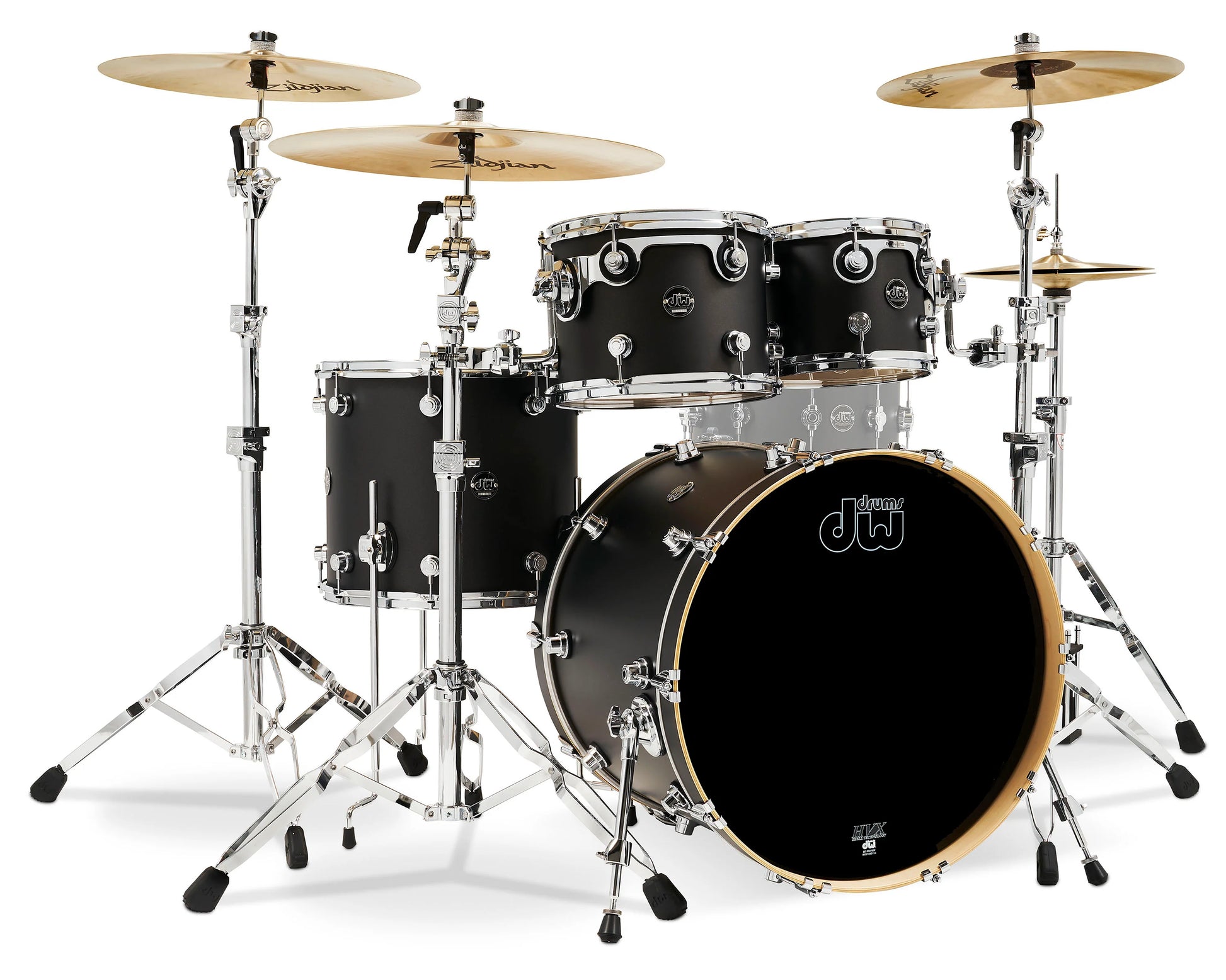 Trống Cơ DW Performance Series 4-Piece Kit (22/10-12/14/16) - Việt Music