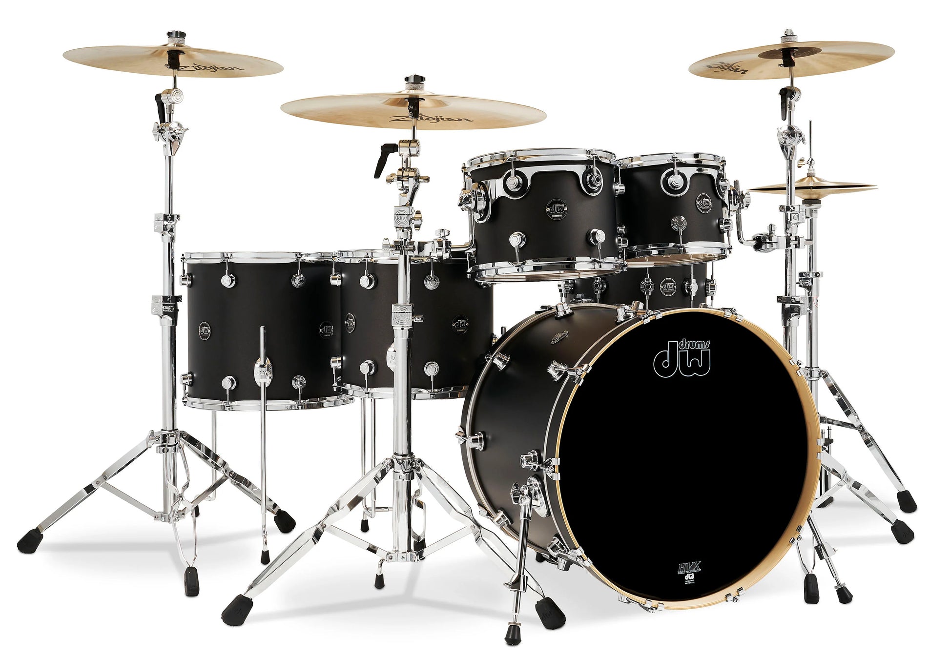 Trống Cơ DW Performance Series 6-Piece Kit w/Snare (22/10-12/14-16/14) - Việt Music