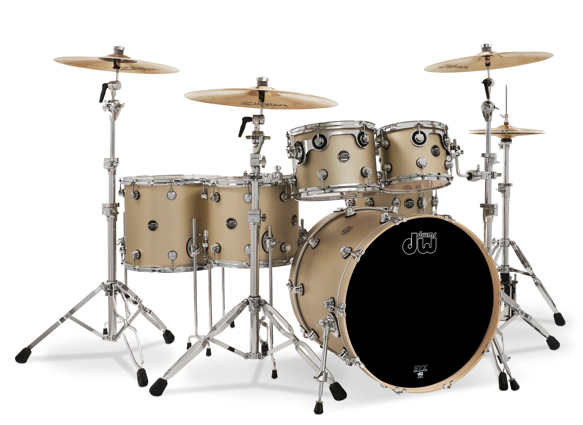 Trống Cơ DW Performance Series 6-Piece Kit w/Snare (22/10-12/14-16/14) - Việt Music