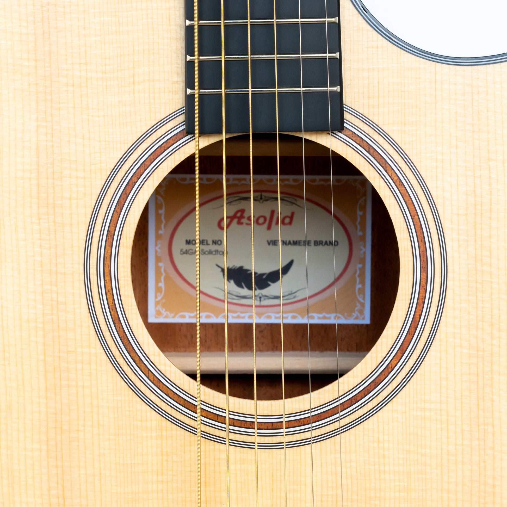 Đàn Guitar Acoustic Asolid 54GA - Việt Music