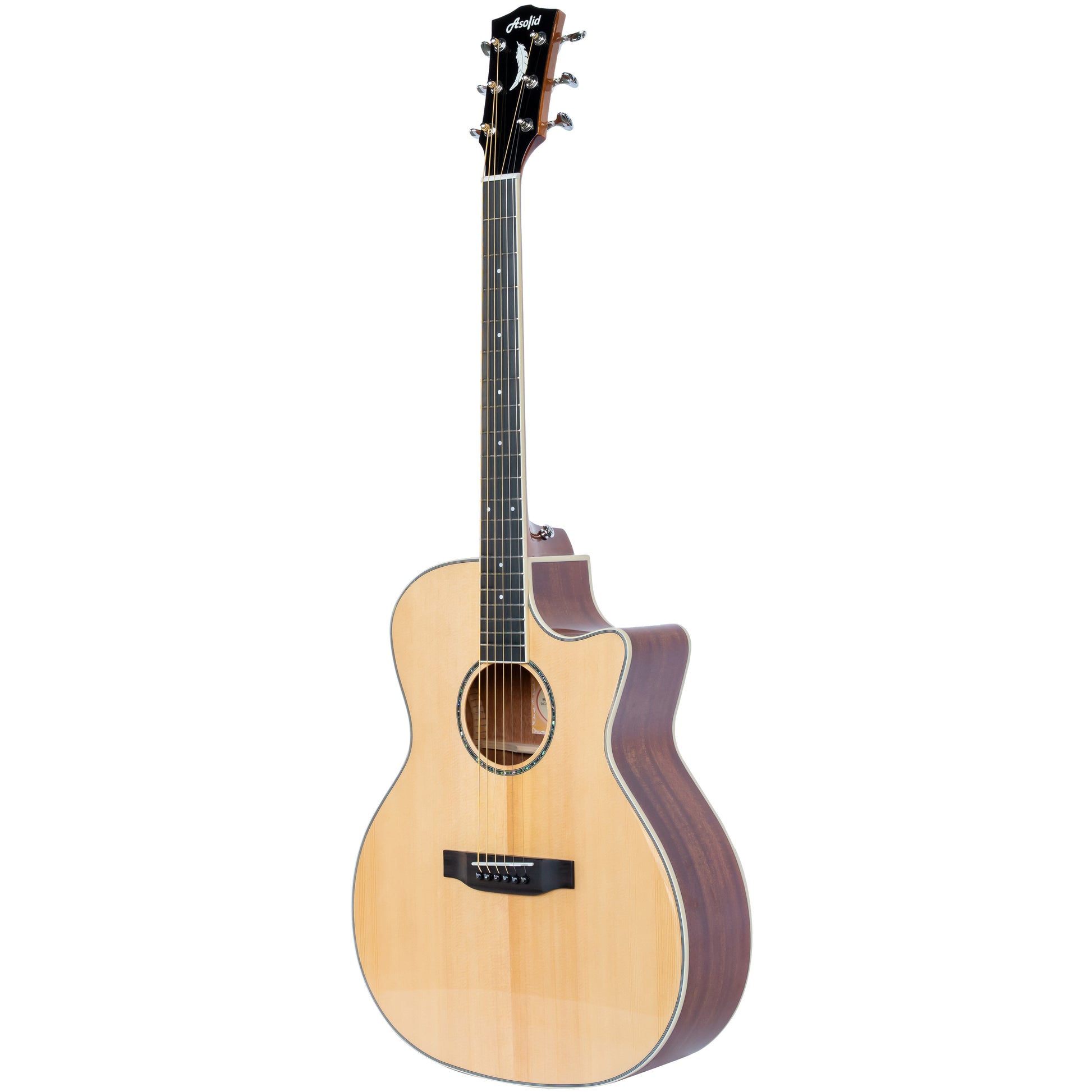 Đàn Guitar Acoustic Asolid 54CA-P - Việt Music