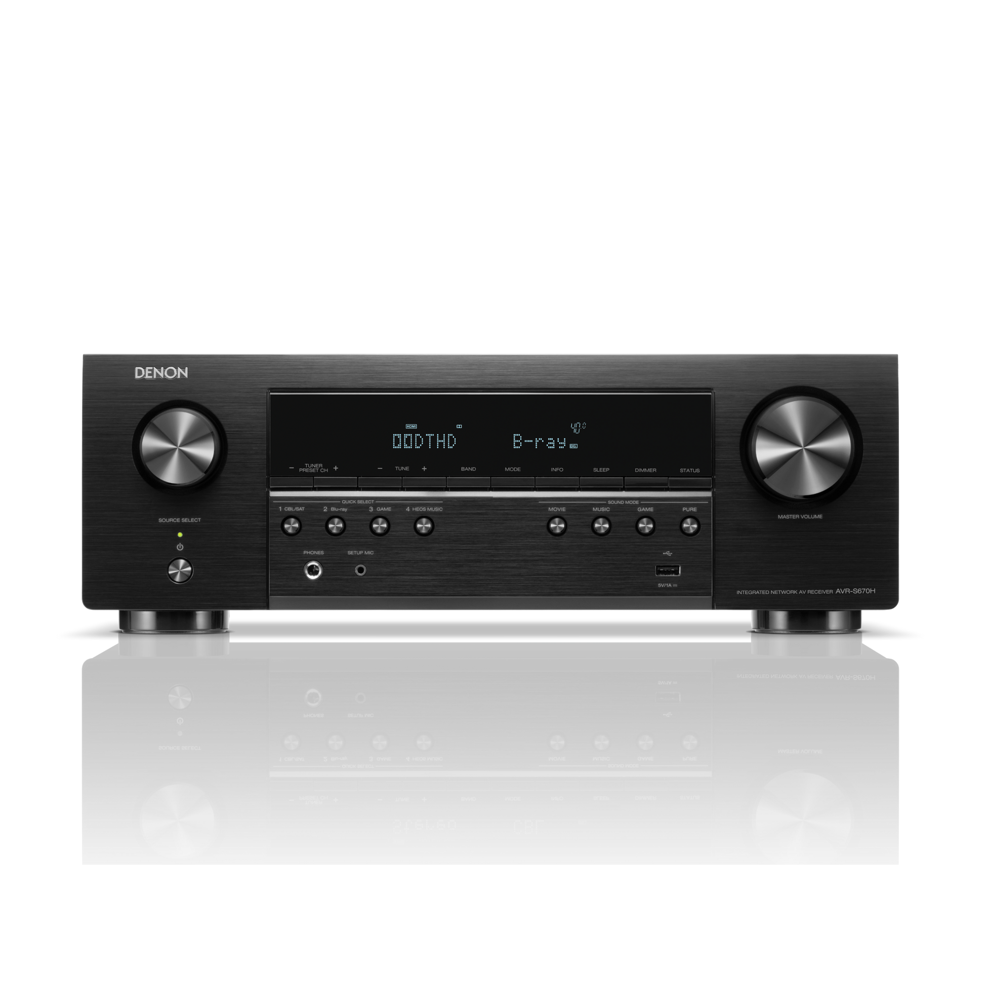 Amply Denon AVR-S670H - AV Receiver - Việt Music