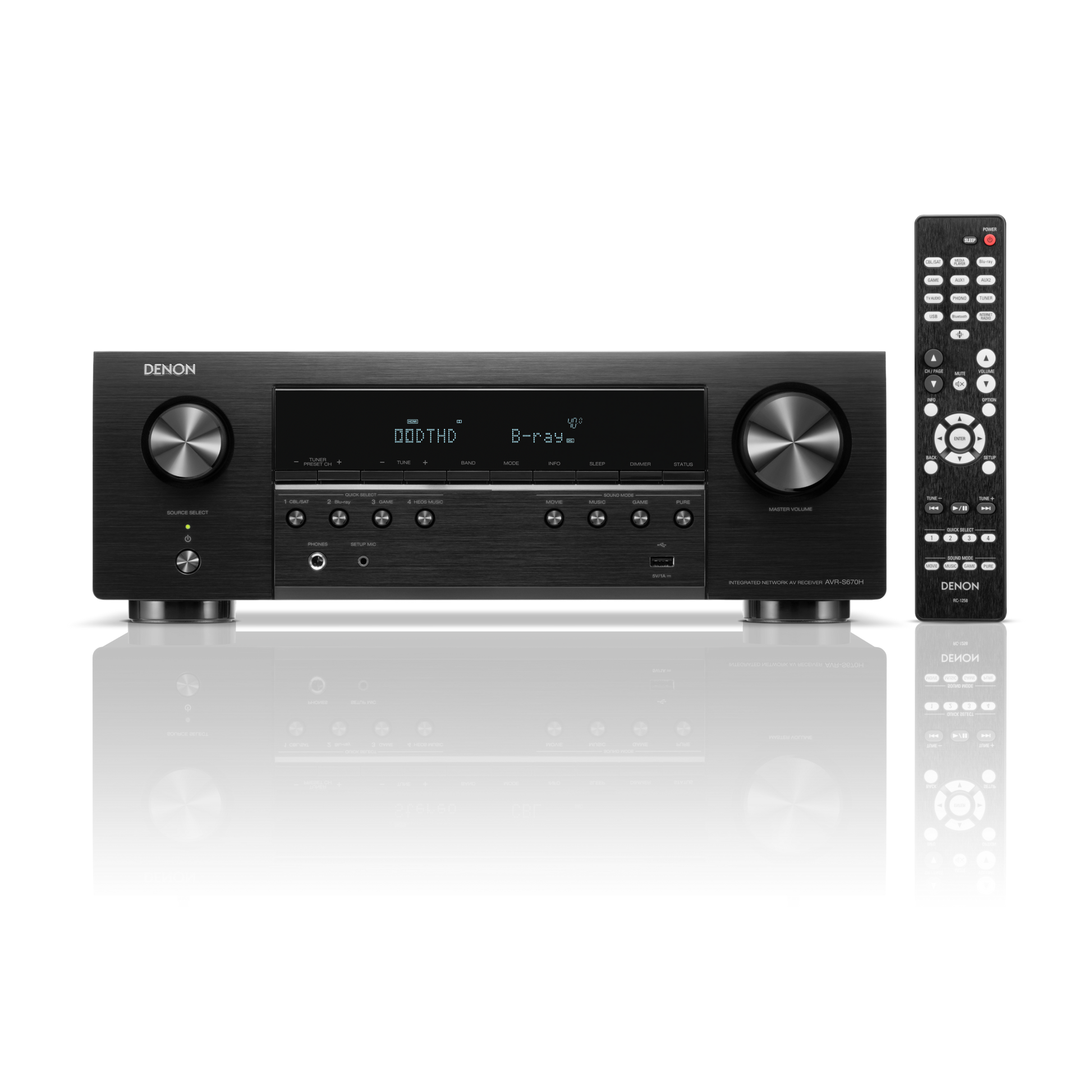 Amply Denon AVR-S670H - AV Receiver - Việt Music