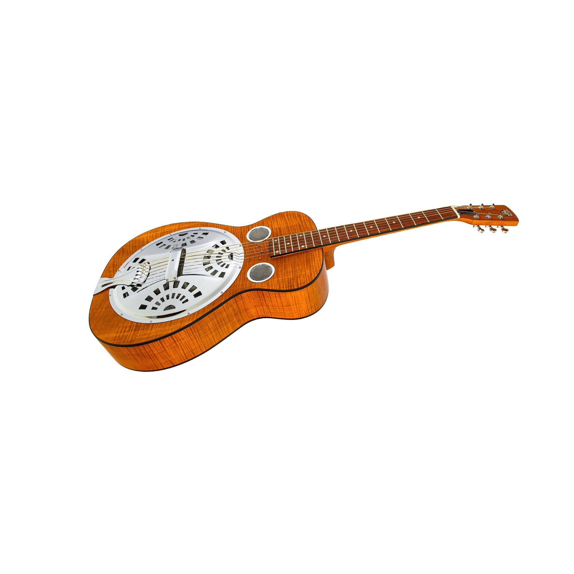 Đàn Guitar Acoustic Resonator Epiphone Dobro Hound Dog Deluxe Round Neck, Vintage Brown - Việt Music