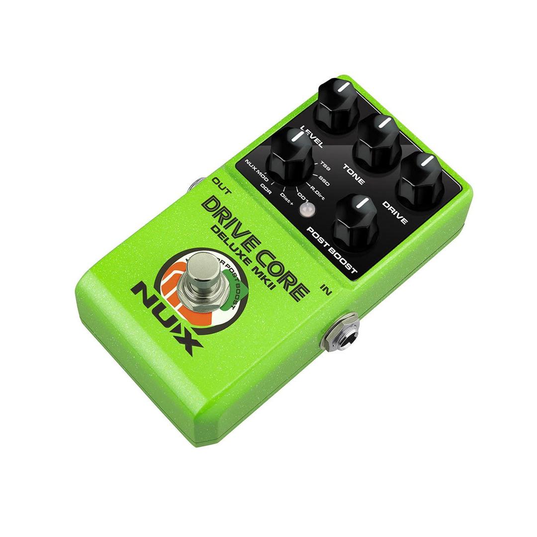 Pedal Guitar Nux Drive Core Deluxe MKII NCO-2 - 8-way OD combination pedal. Wasabi Drive, must be hot!! - Việt Music