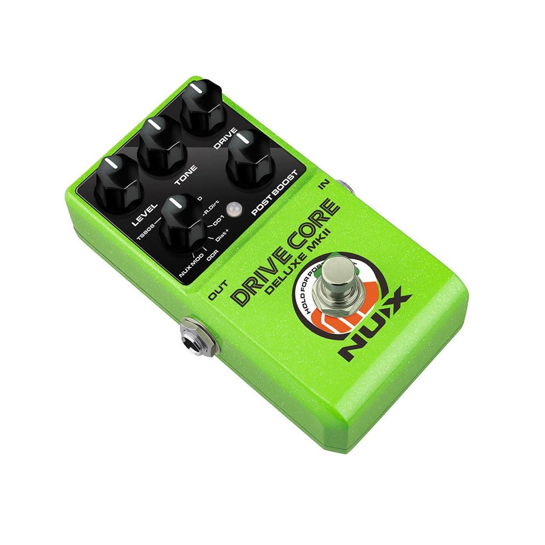 Pedal Guitar Nux Drive Core Deluxe MKII NCO-2 - 8-way OD combination pedal. Wasabi Drive, must be hot!! - Việt Music