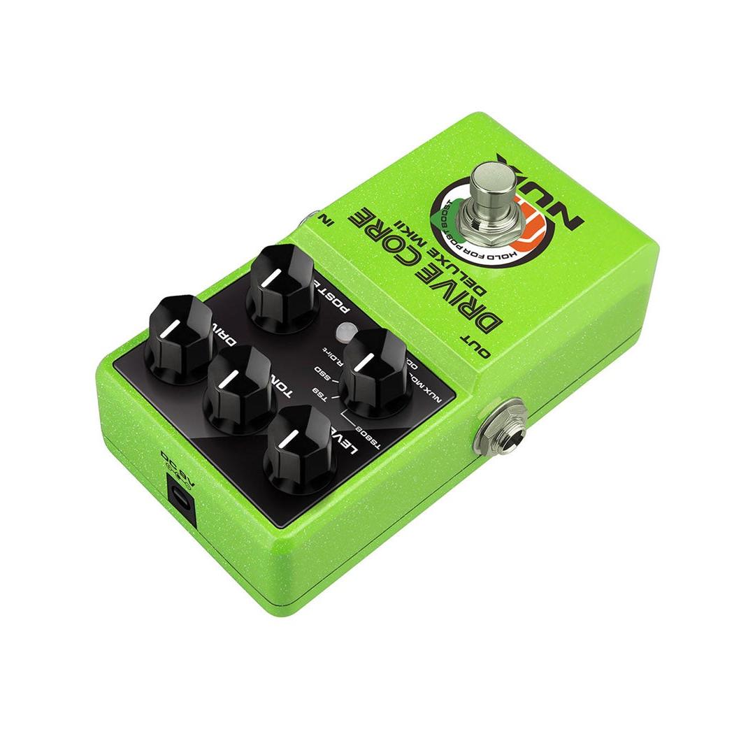 Pedal Guitar Nux Drive Core Deluxe MKII NCO-2 - 8-way OD combination pedal. Wasabi Drive, must be hot!! - Việt Music