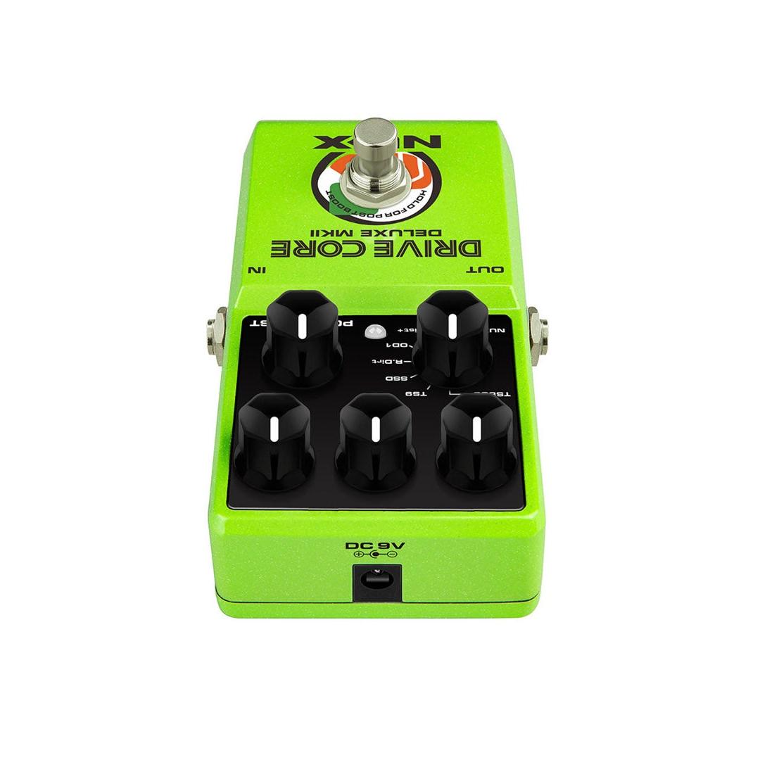 Pedal Guitar Nux Drive Core Deluxe MKII NCO-2 - 8-way OD combination pedal. Wasabi Drive, must be hot!! - Việt Music
