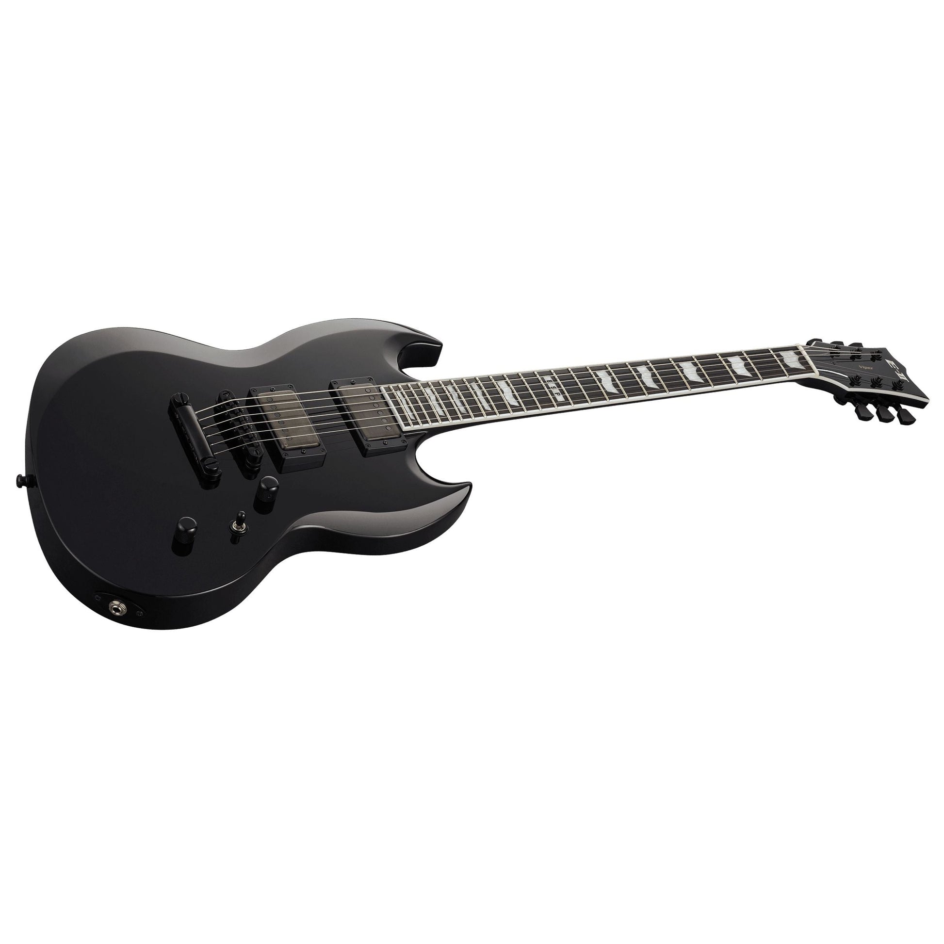 Đàn Guitar Điện ESP - E-II Viper HH, Ebony Fingerboard, Black - Việt Music