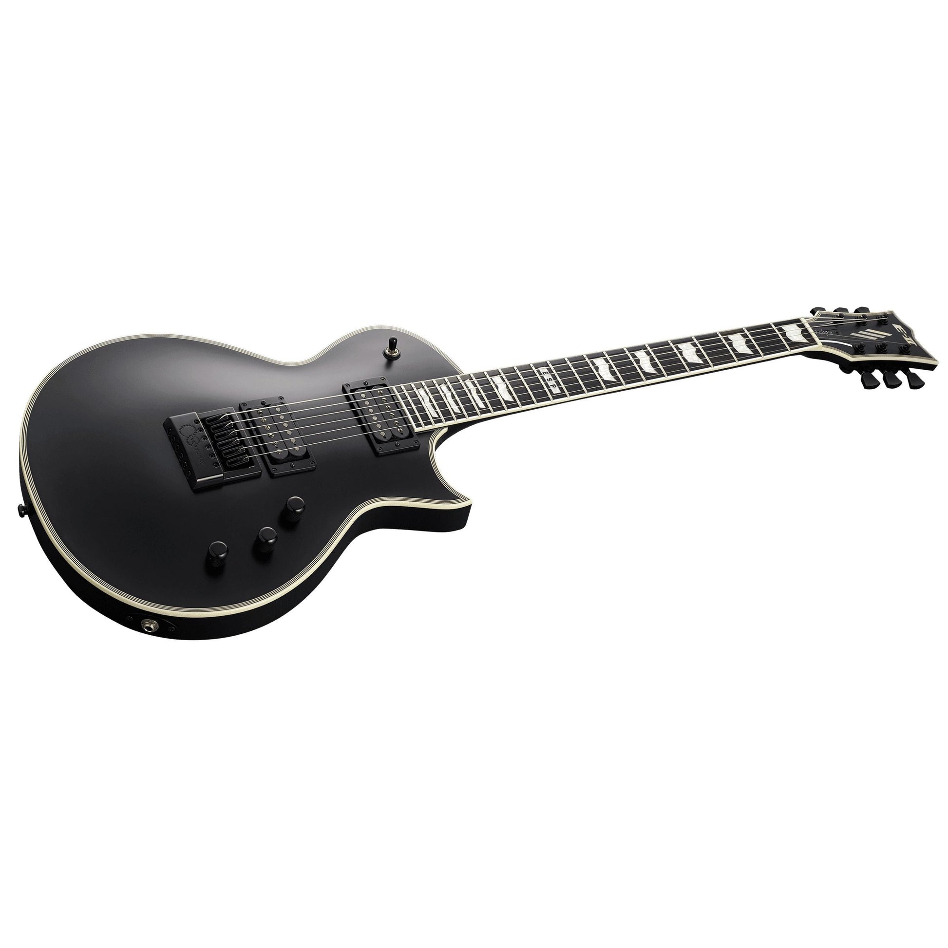 Đàn Guitar Điện ESP - E-II Eclipse EverTune HH, Ebony Fingerboard, Black Satin - Việt Music