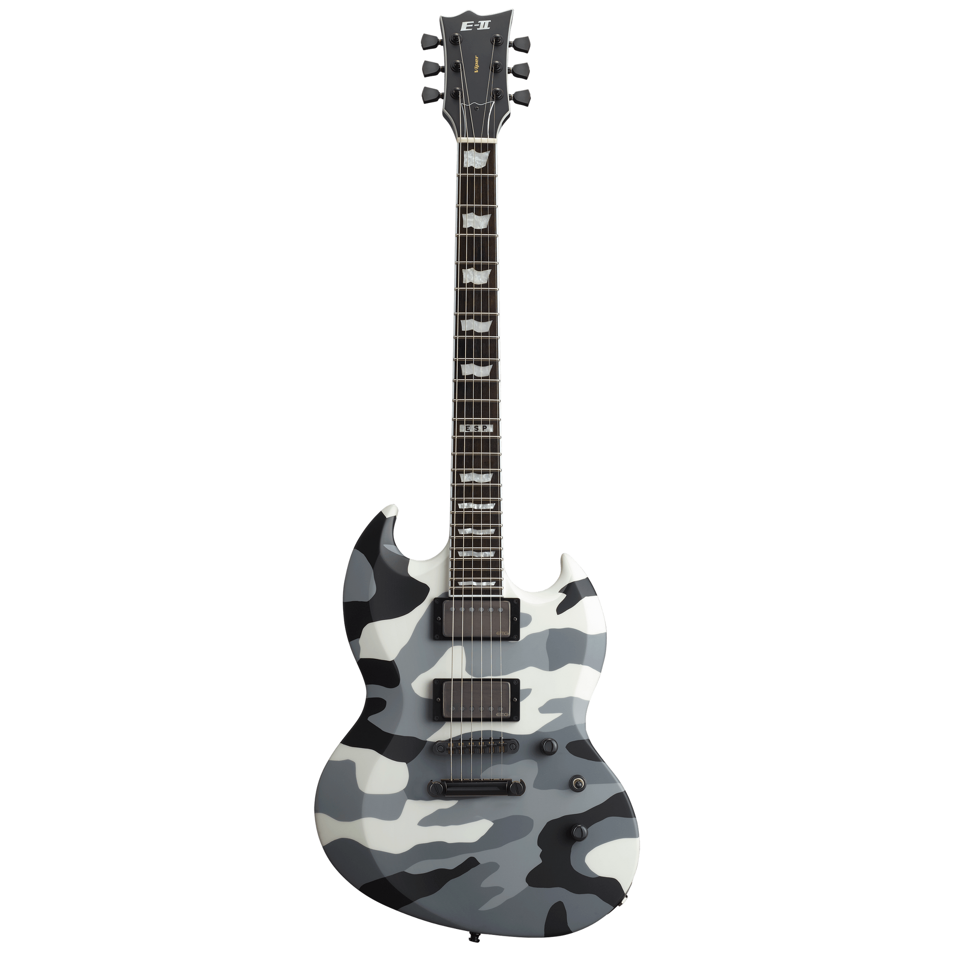 Đàn Guitar Điện ESP E-II Viper HH, Ebony Fingerboard, Urban Camo - Việt Music