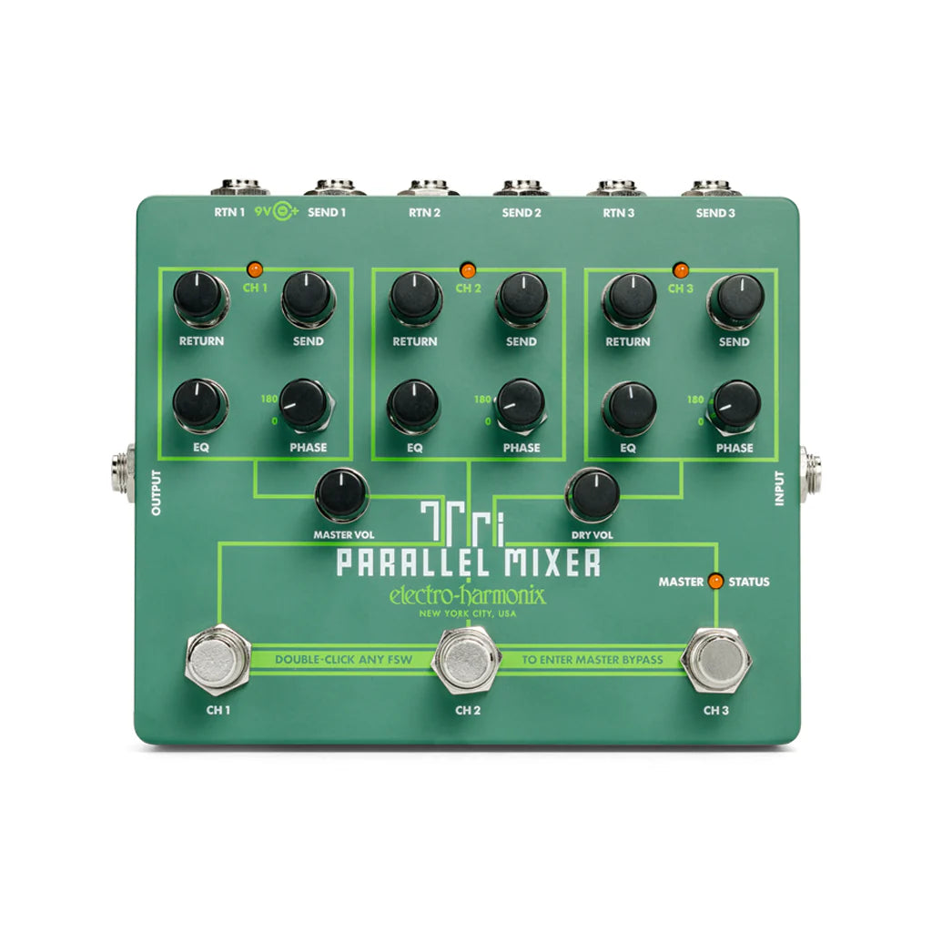 Pedal Guitar Electro-Harmonix Tri Parallel Mixer - Việt Music