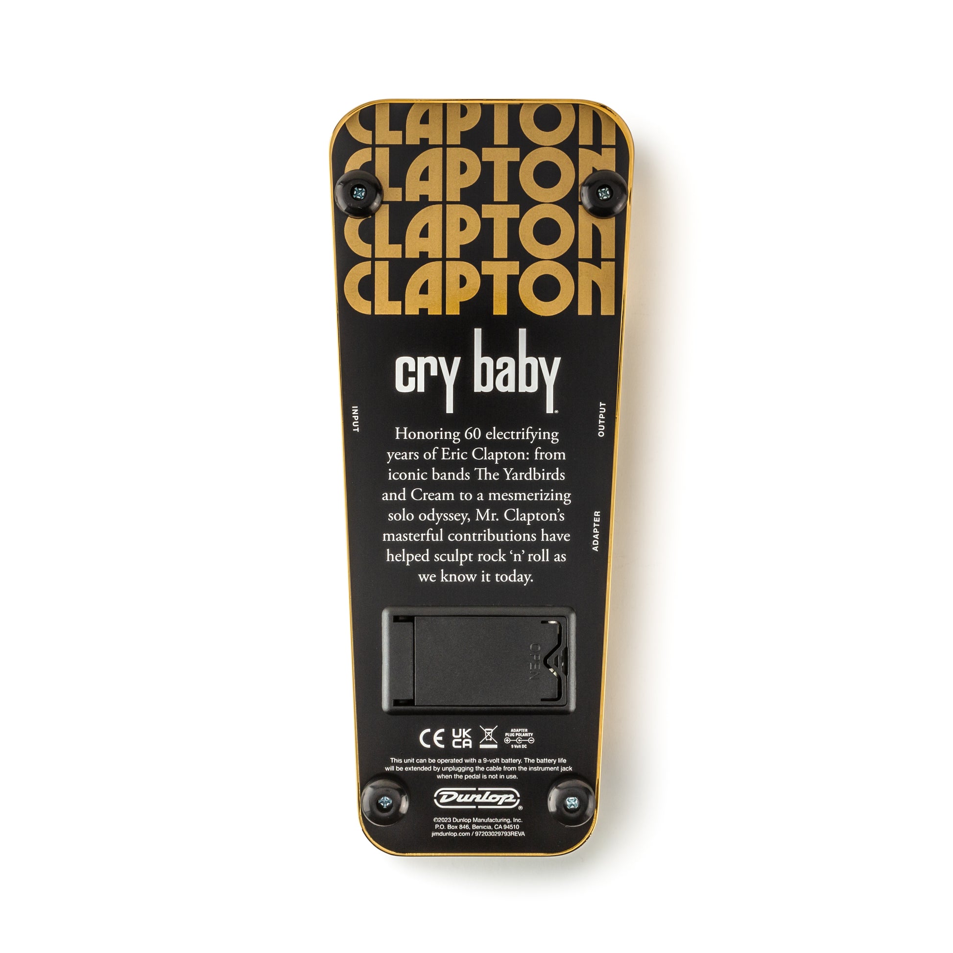 Pedal Guitar Jim Dunlop EC95G Eric Clapton Cry Baby Wah Limited Edition - Việt Music