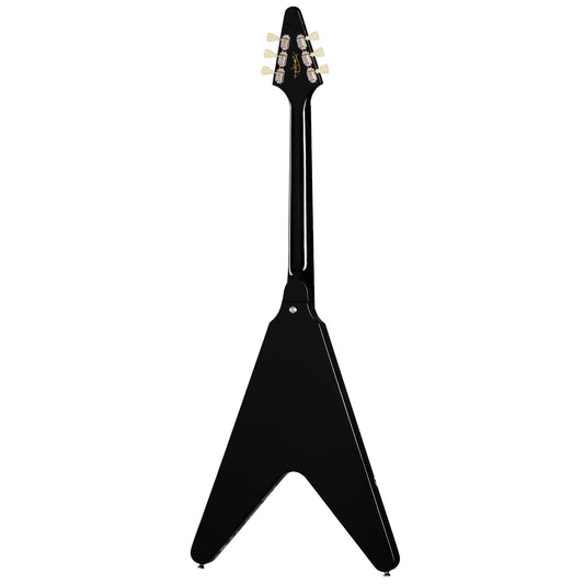 Đàn Guitar Điện Epiphone Jimi Hendrix Love Drops Flying V HH, Laurel Fingerboar, Ebony - Việt Music