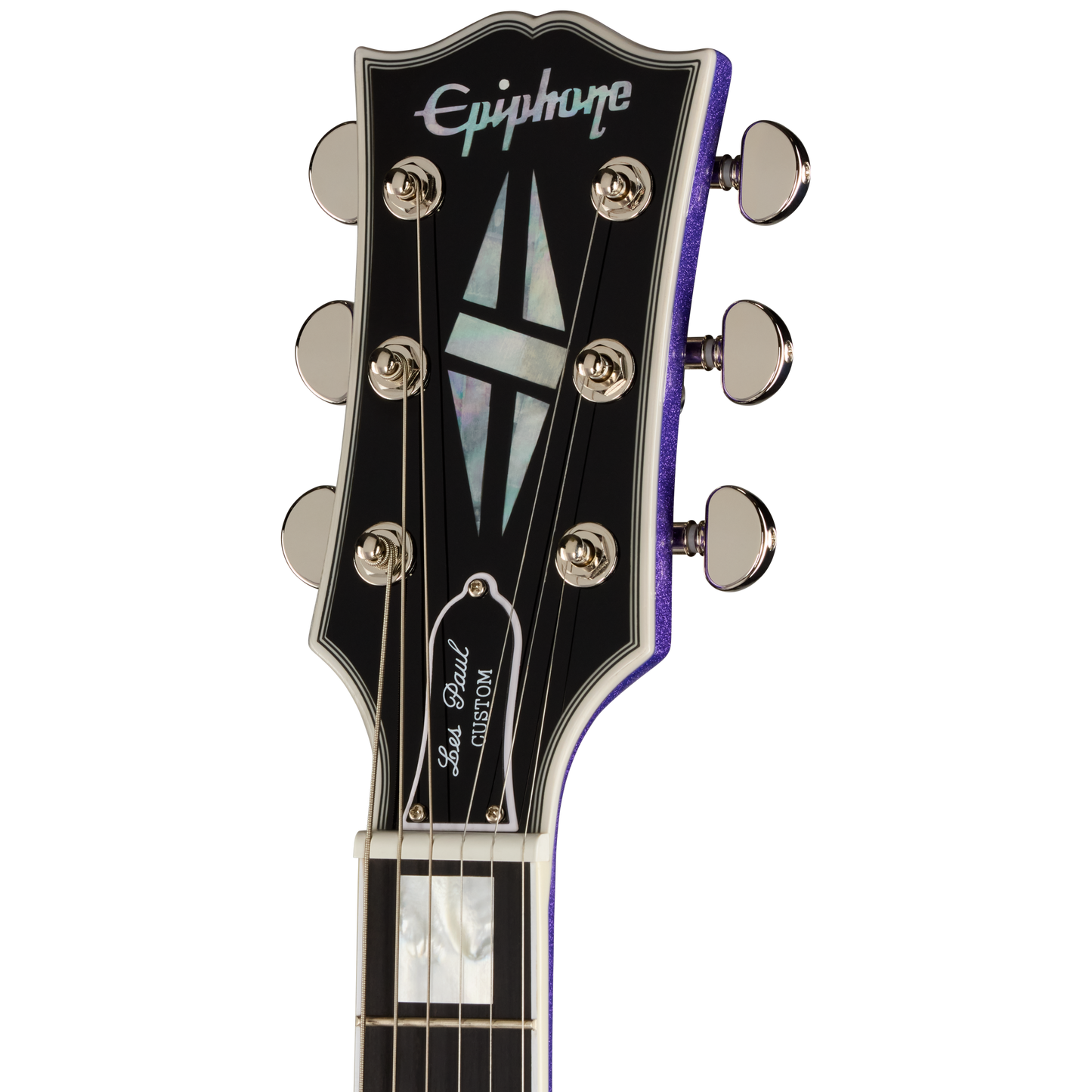 Đàn Guitar Điện Epiphone Inspired by Gibson Custom Les Paul Custom HH, Ebony Fingerboard - Việt Music