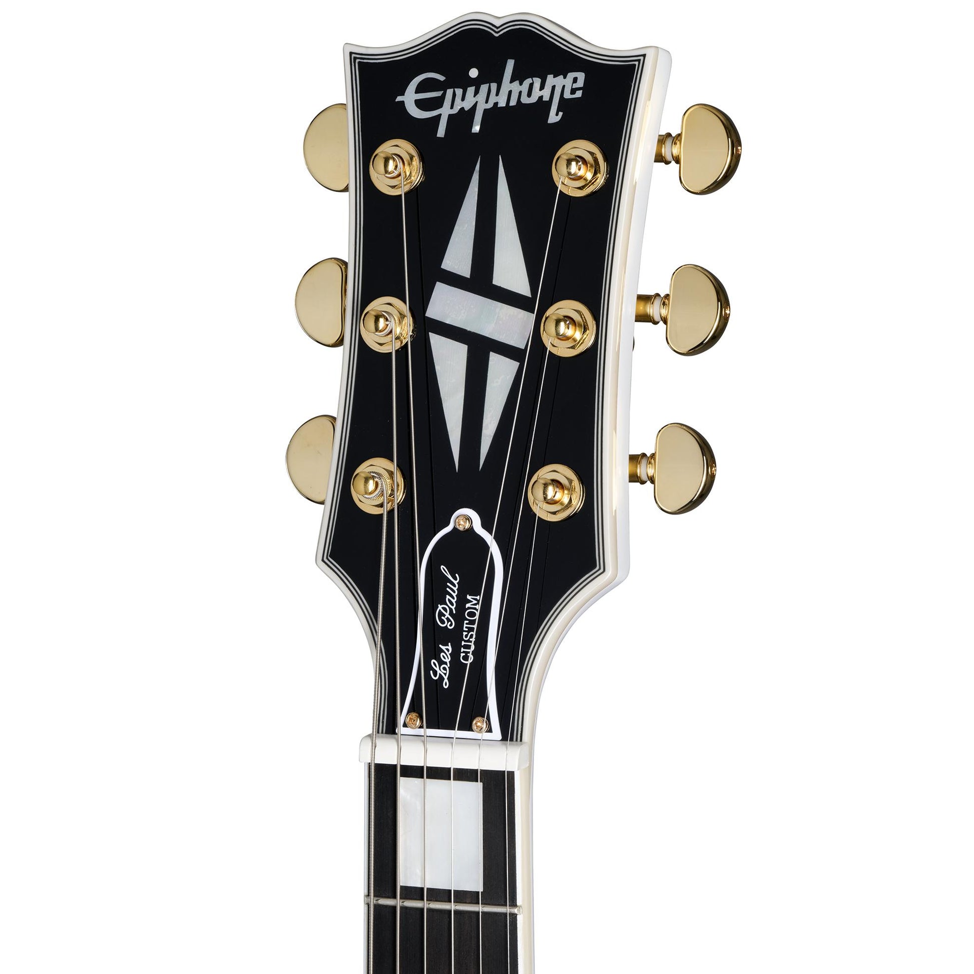 Đàn Guitar Điện Epiphone Inspired by Gibson Custom Les Paul Custom HH, Ebony Fingerboard - Việt Music