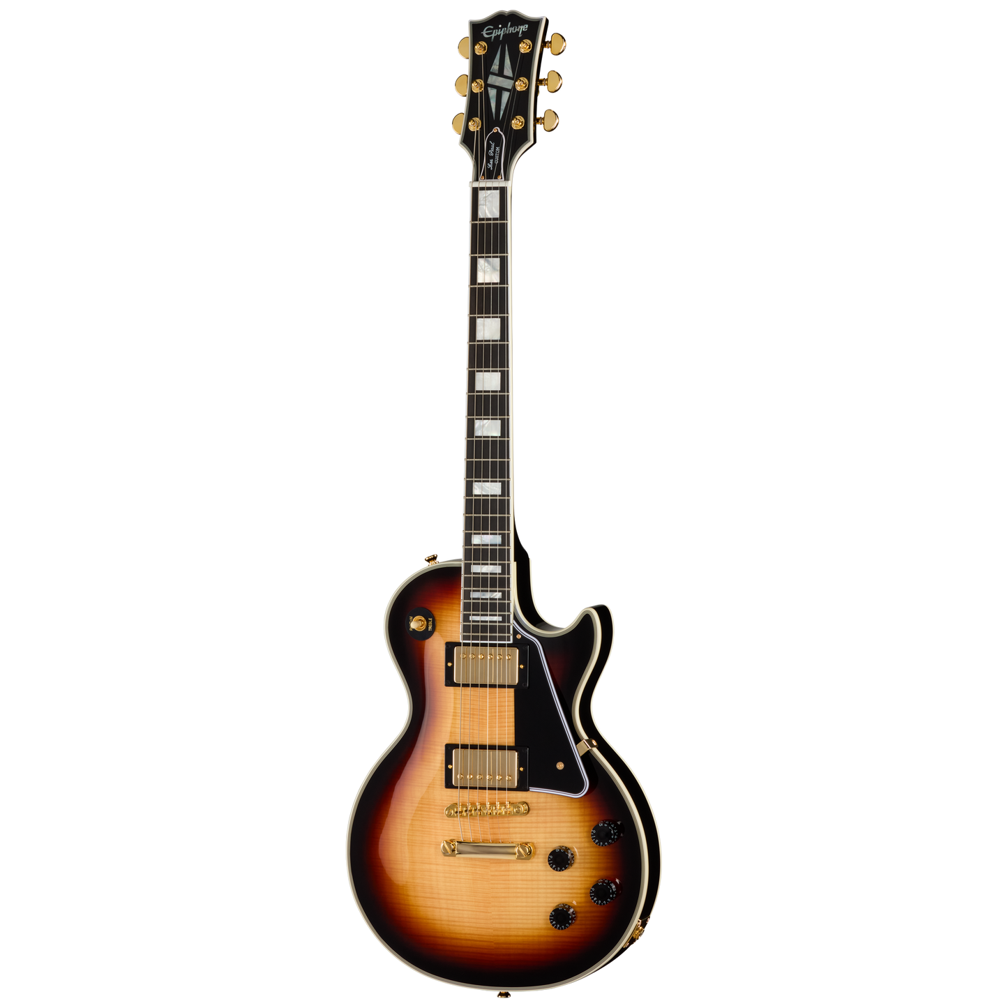 Đàn Guitar Điện Epiphone Inspired by Gibson Custom Les Paul Custom HH, Ebony Fingerboard - Việt Music