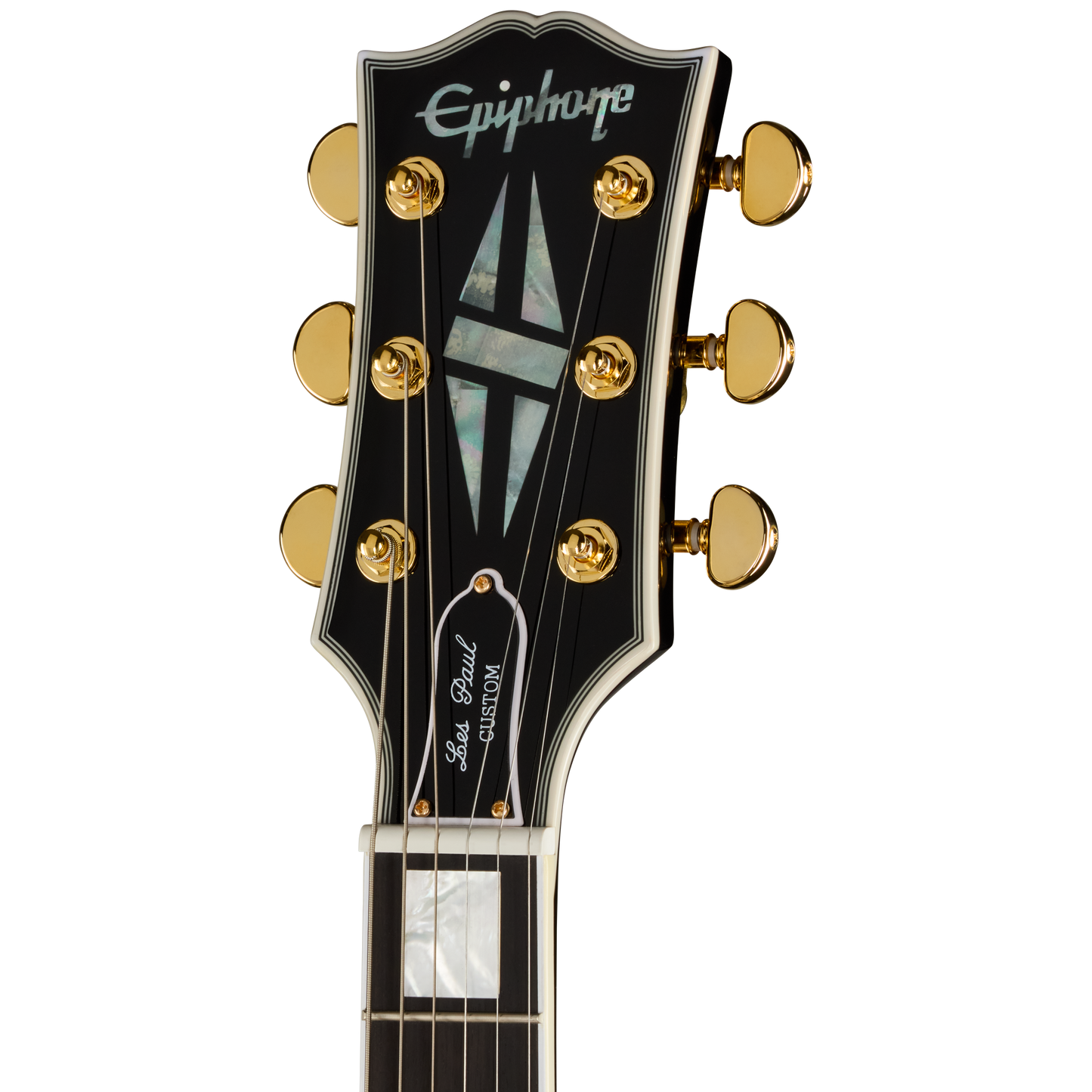 Đàn Guitar Điện Epiphone Inspired by Gibson Custom Les Paul Custom HH, Ebony Fingerboard - Việt Music