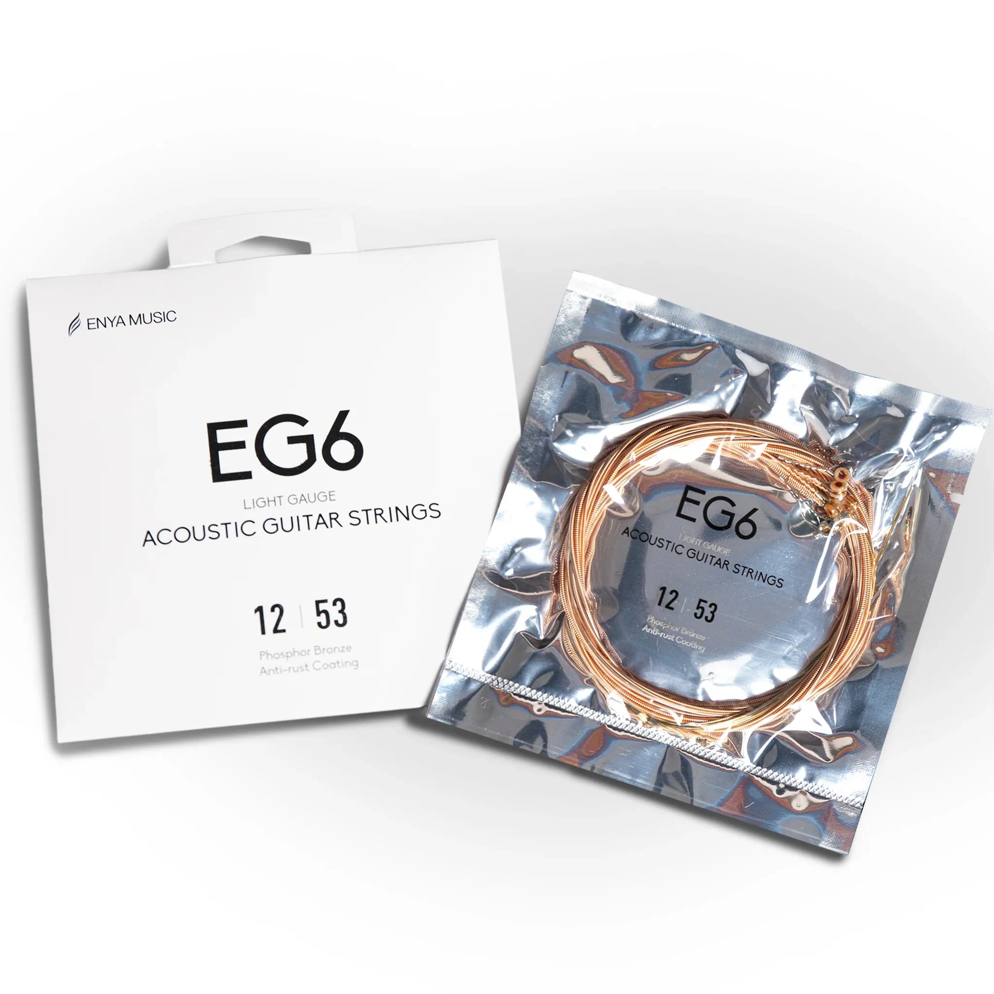 Dây Đàn Guitar Acoustic Enya EG6 - Việt Music