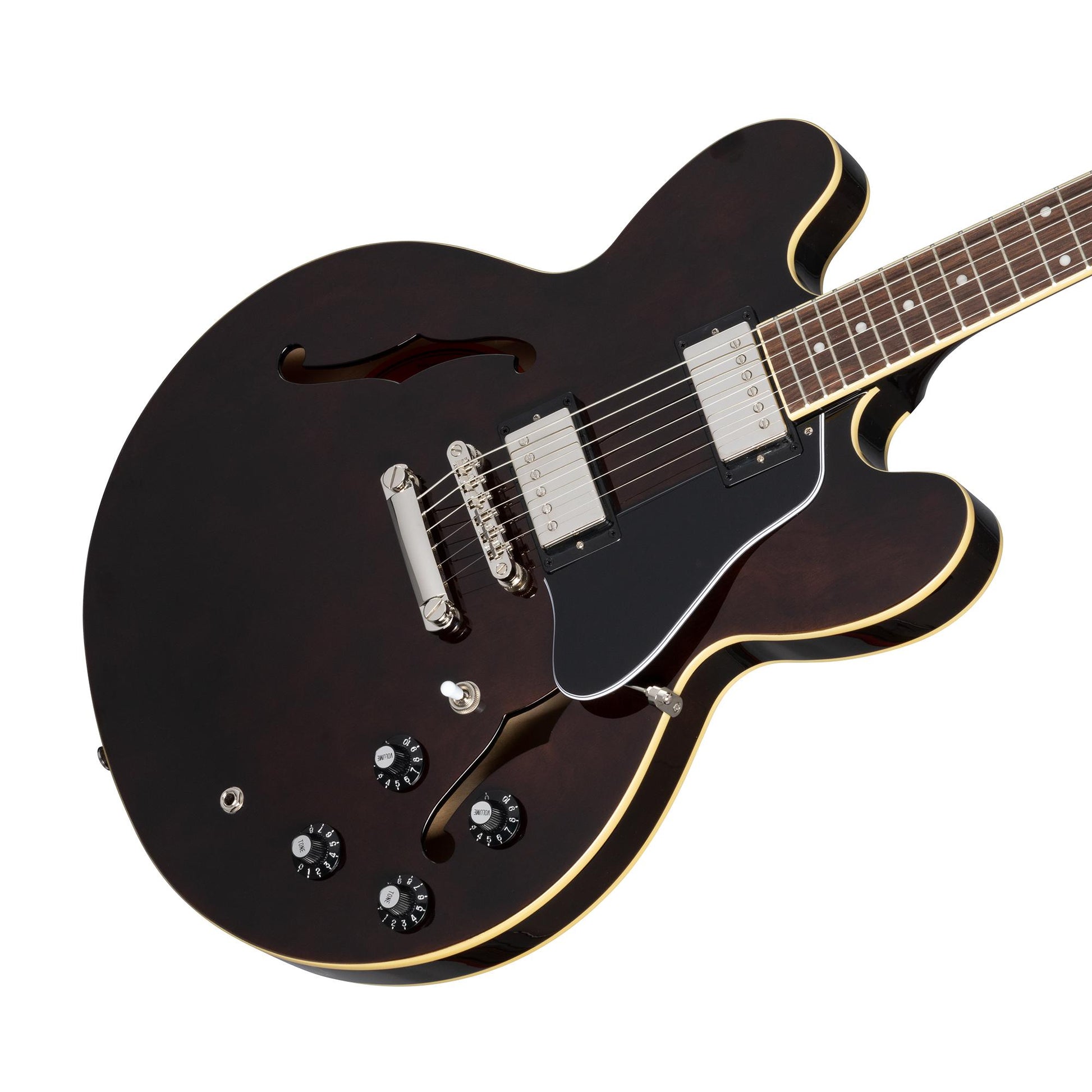 Đàn Guitar Điện Epiphone Jim James ES-335 Seventies HH, Laurel Fingerboard, Walnut - Việt Music