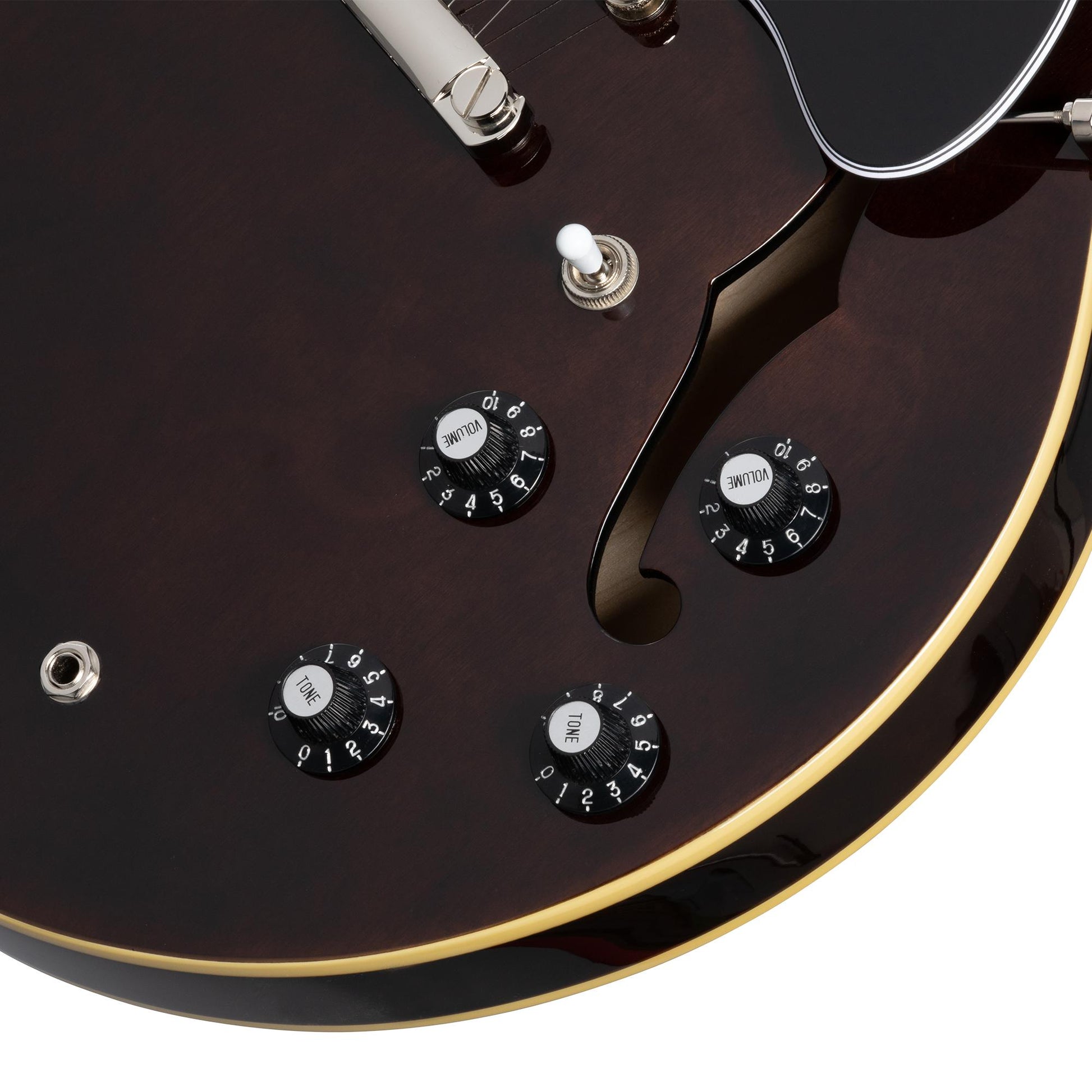 Đàn Guitar Điện Epiphone Jim James ES-335 Seventies HH, Laurel Fingerboard, Walnut - Việt Music