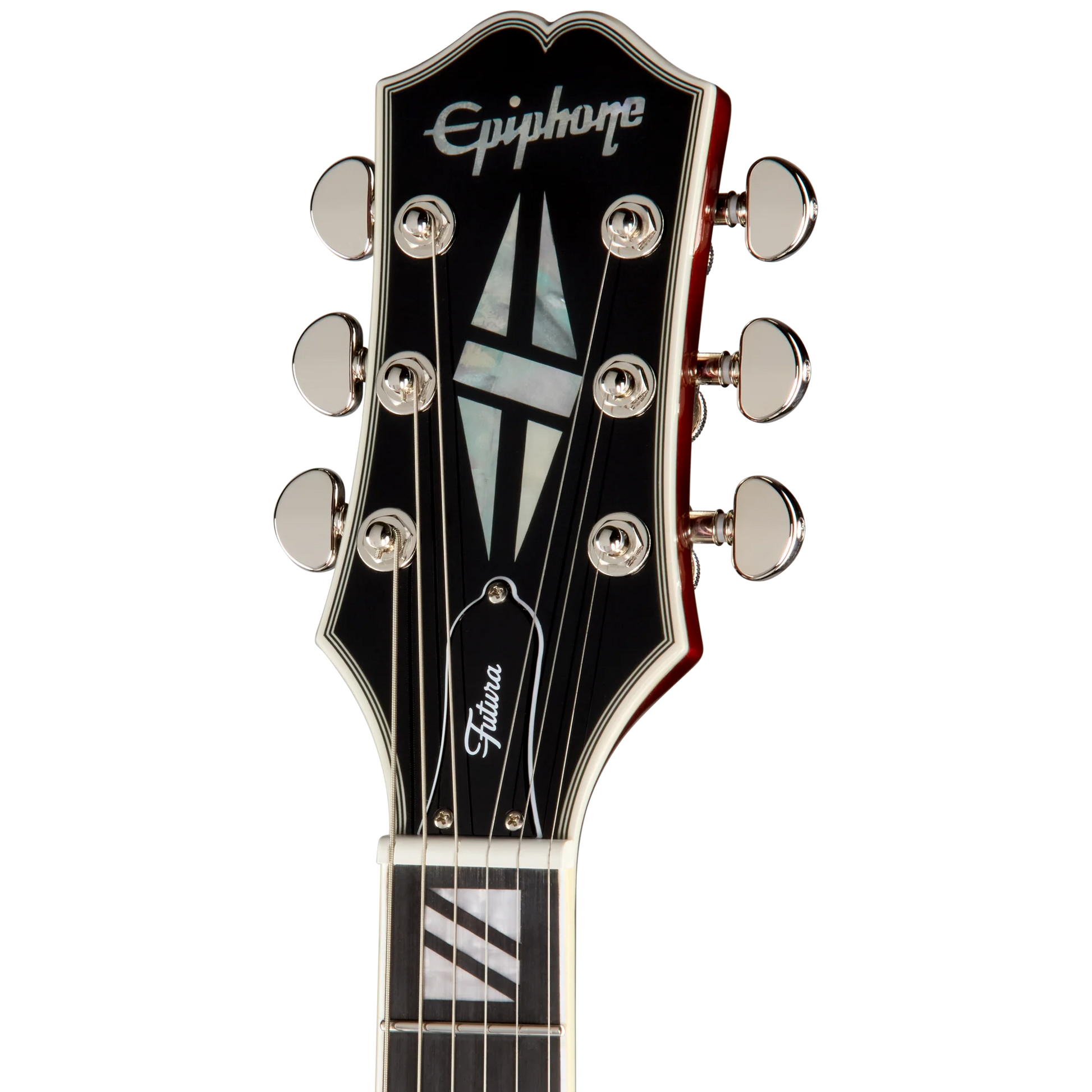 Đàn Guitar Điện Epiphone Futura Les Paul Custom HH, Ebony Fingerboard - Việt Music