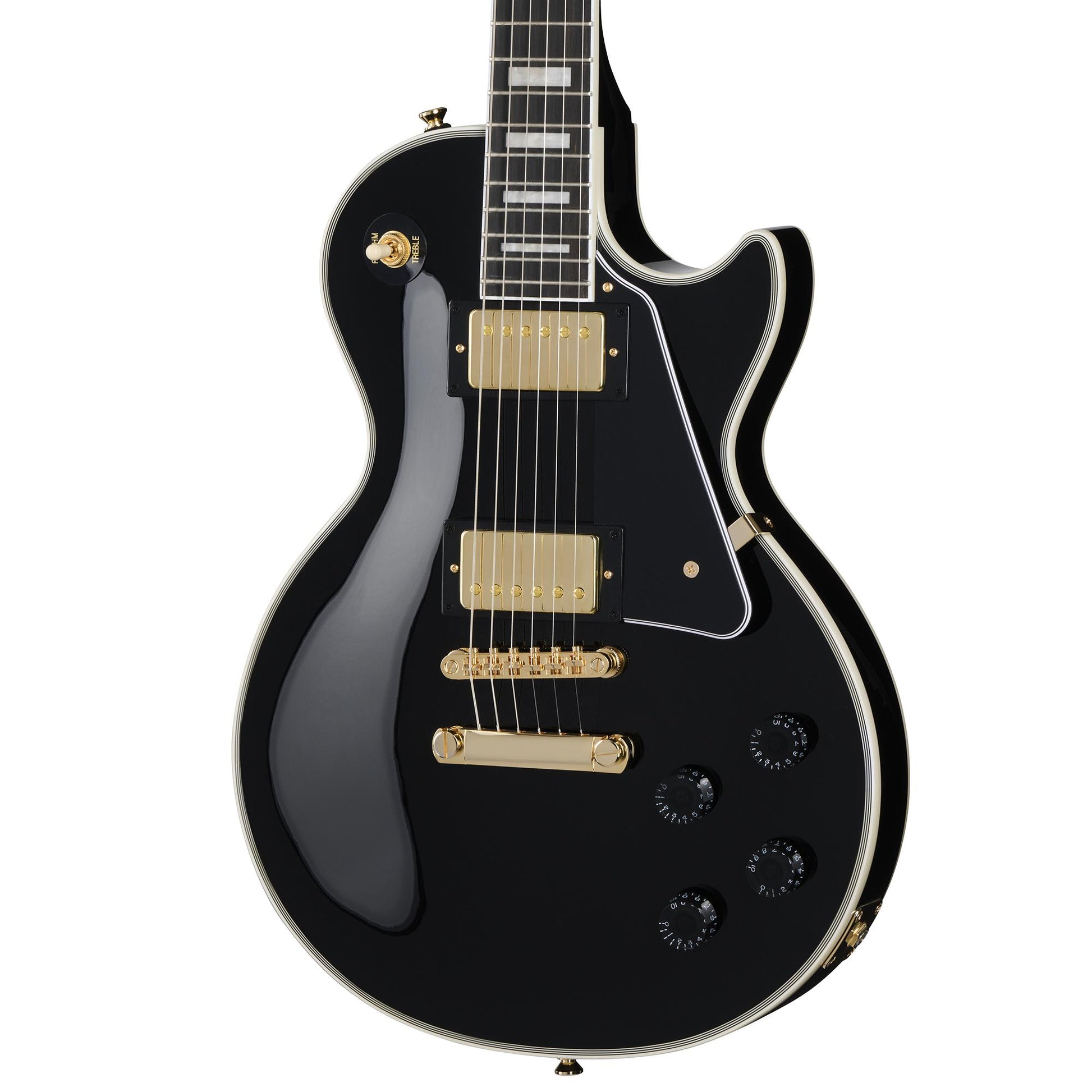 Đàn Guitar Điện Epiphone Les Paul Custom HH, Ebony Fingerboard - Việt Music