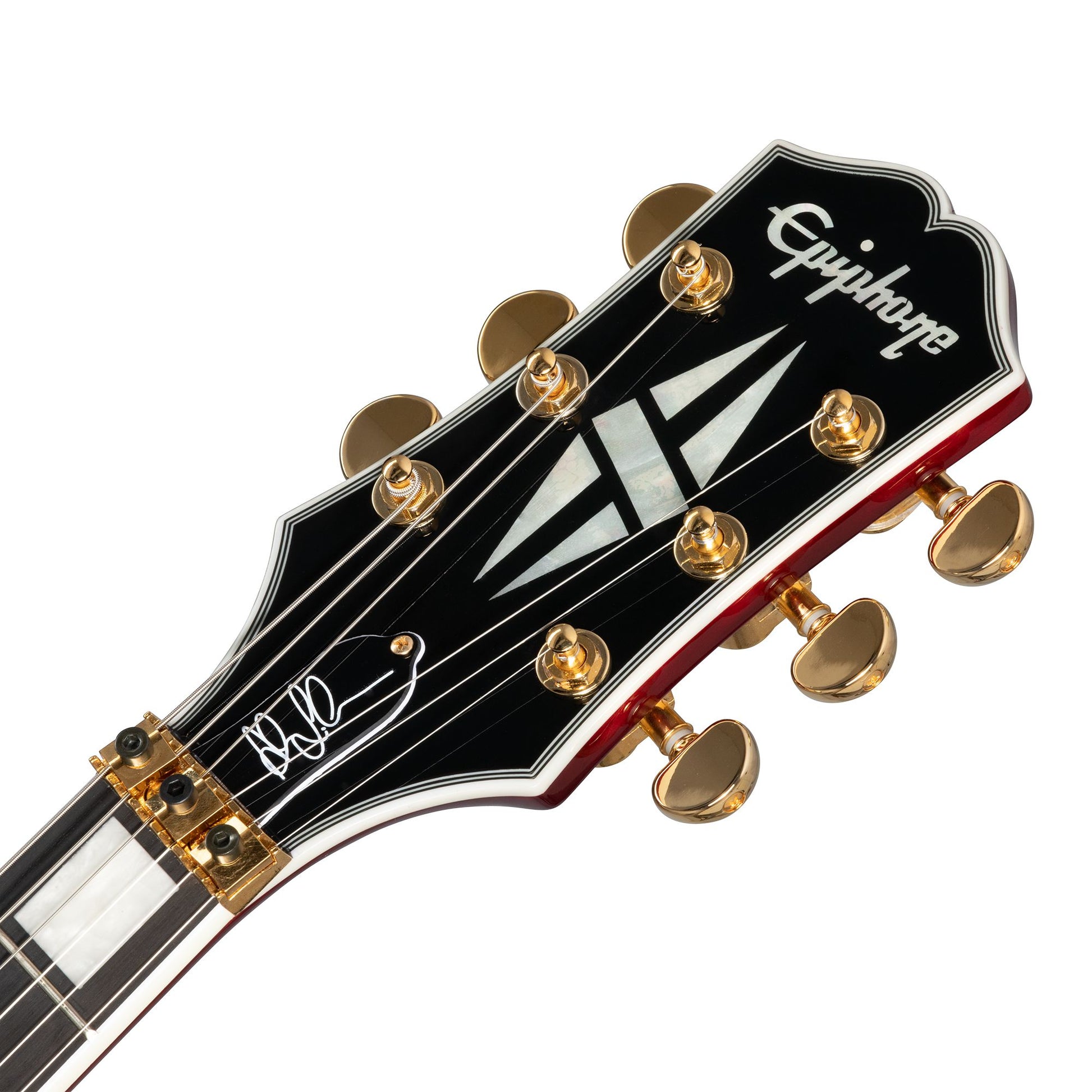 Đàn Guitar Điện Epiphone Alex Lifeson Les Paul Custom Axcess, Ruby - Việt Music