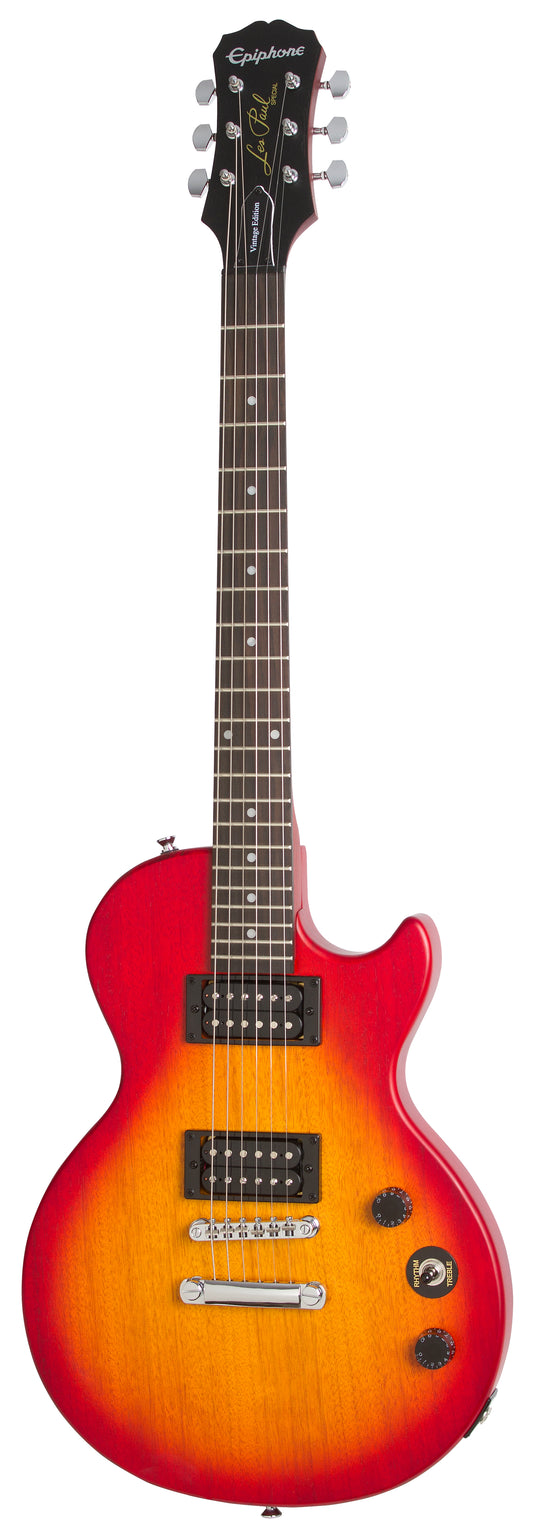 Epiphone Les Paul Special Satin E1 電吉他，復古做舊櫻桃木