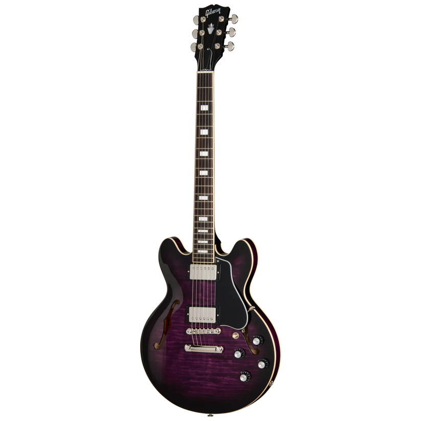 Đàn Guitar Điện Gibson ES-339 Semi-Hollow Figured HH, Rosewood Fingerboard, Cherry - Việt Music