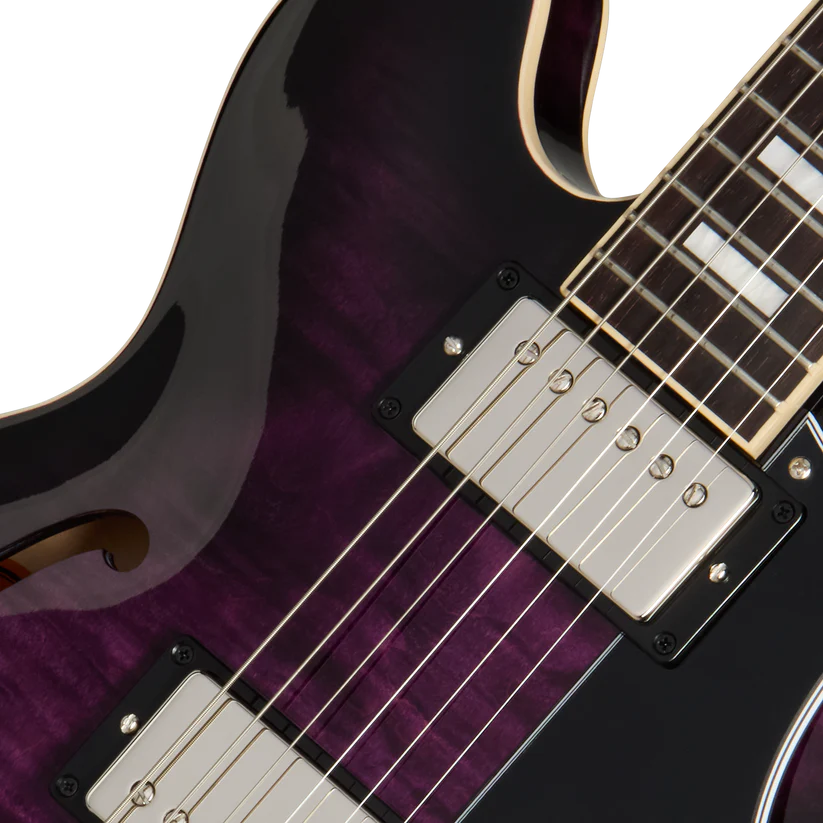 Đàn Guitar Điện Gibson ES-339 Semi-Hollow Figured HH, Rosewood Fingerboard, Cherry - Việt Music