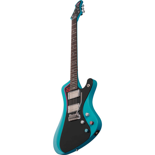 Đàn Guitar Điện ESP Stream-Miku-Custom V2 HH, Rosewood Fingerboard, Miku Blue - Việt Music