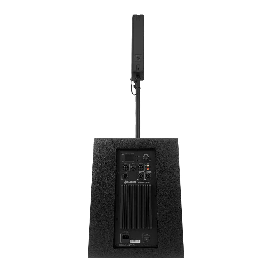 Loa Sumico EUROTECH1243ST 800W Column PA System with Bluetooth (bush) - Việt Music