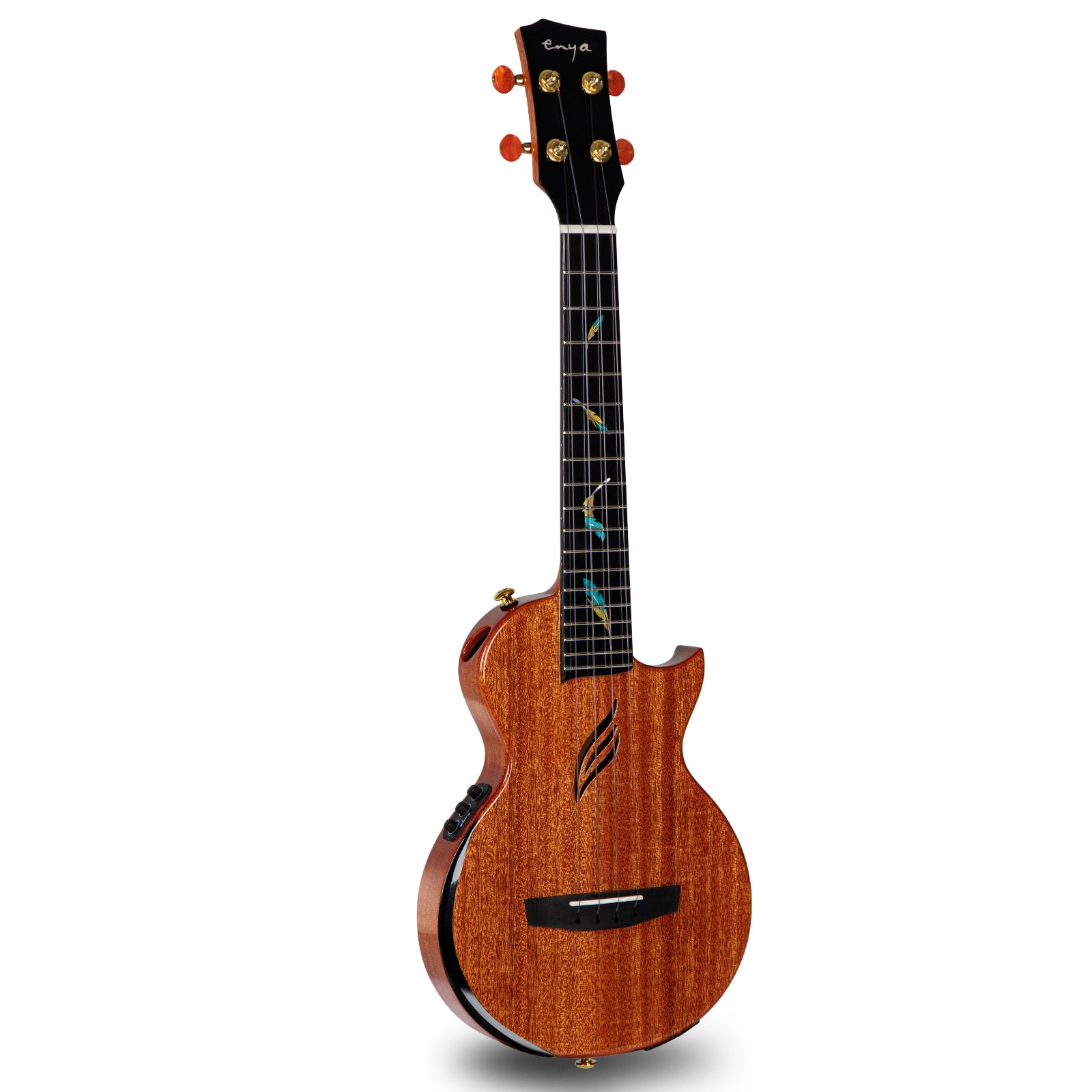 Đàn Ukulele Tenor Enya Feather Mahogany - Việt Music