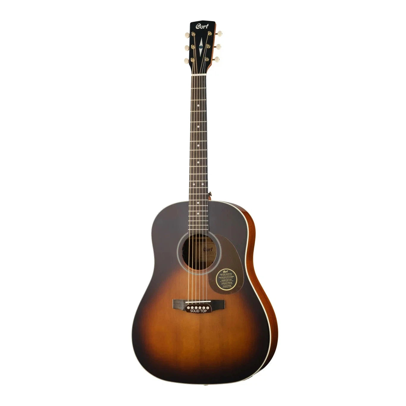 Đàn Guitar Acoustic Cort Earth100SSF, Sunburst - Việt Music