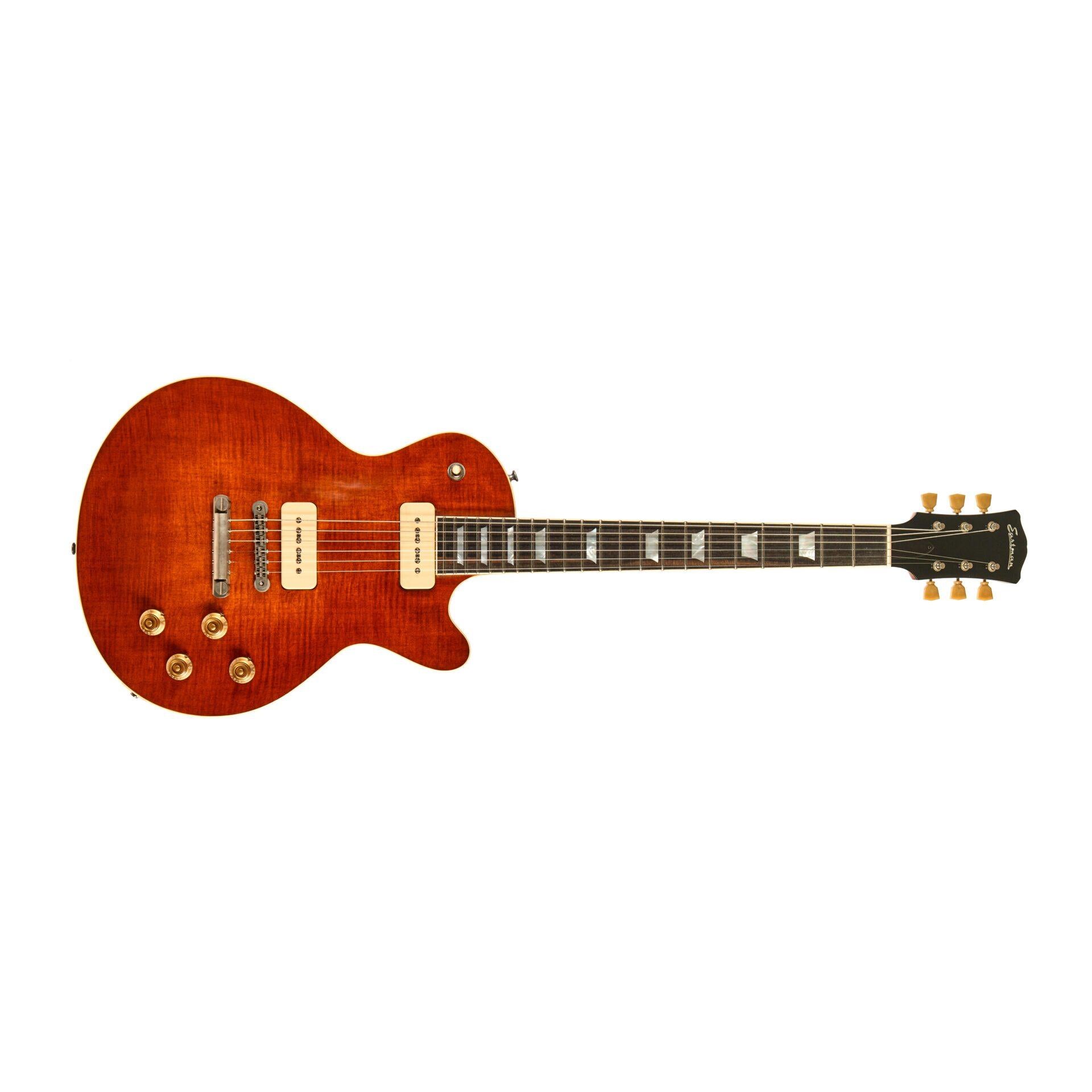 Đàn Guitar Điện Eastman Truetone Vintage Gloss SB56/TV-AMB Solid Body - Việt Music