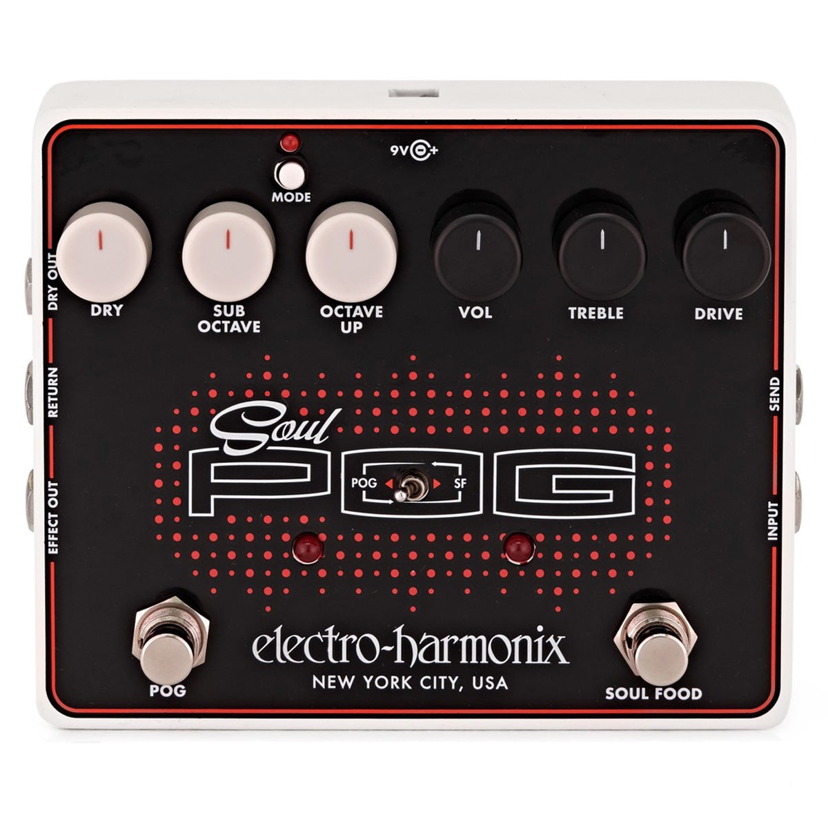 Pedal Guitar Electro-Harmonix Soul POG - Overdrive / Octave Multi-Effect - Việt Music